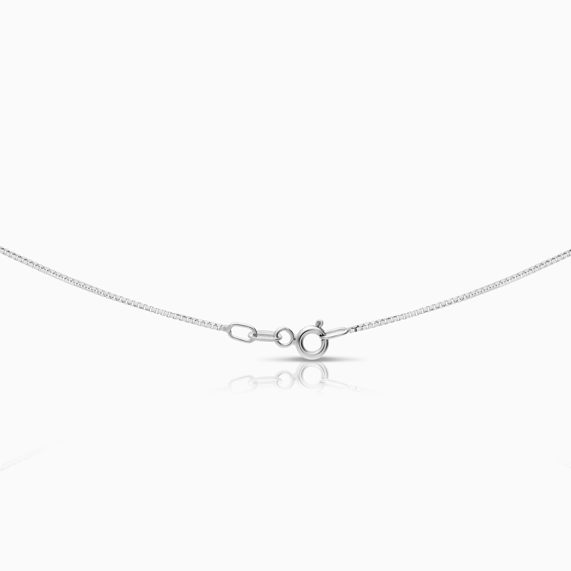 Halsband 0,01ct 18K vitguld