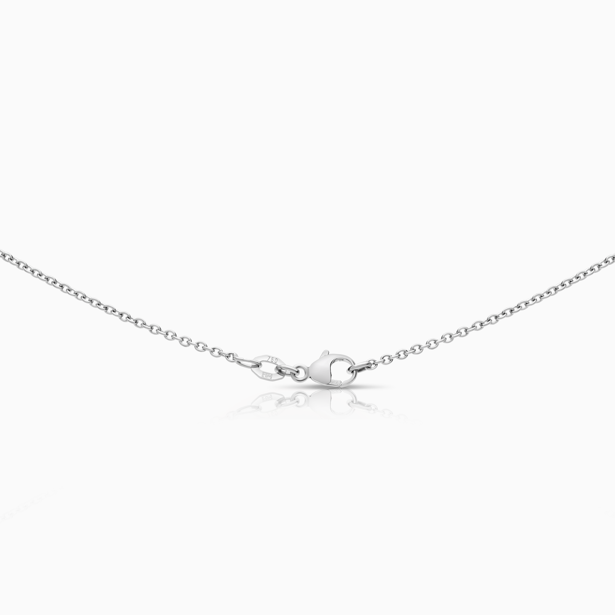 Solitär halsband 0,20ct 18K vitguld