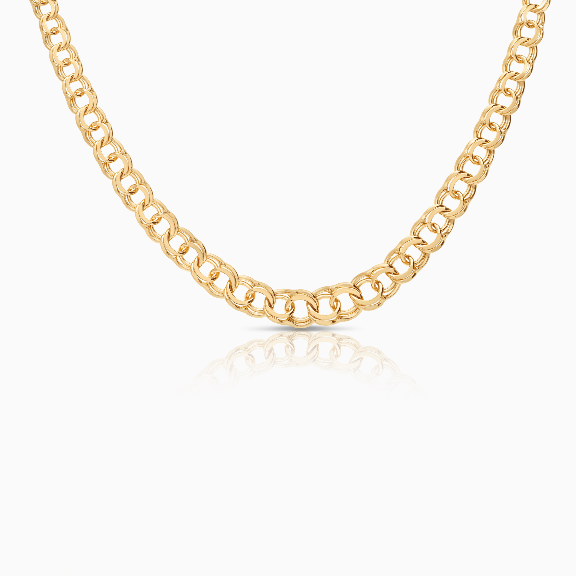 Bismarck halsband 15,06g 18K guld.