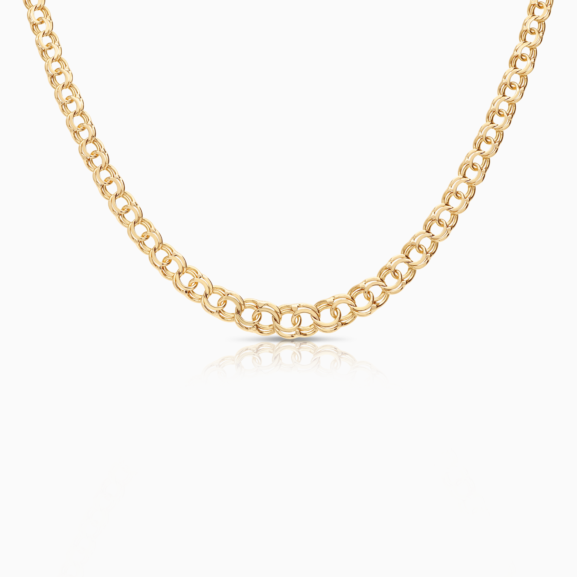 Bismarck halsband 11,66g 18K guld.