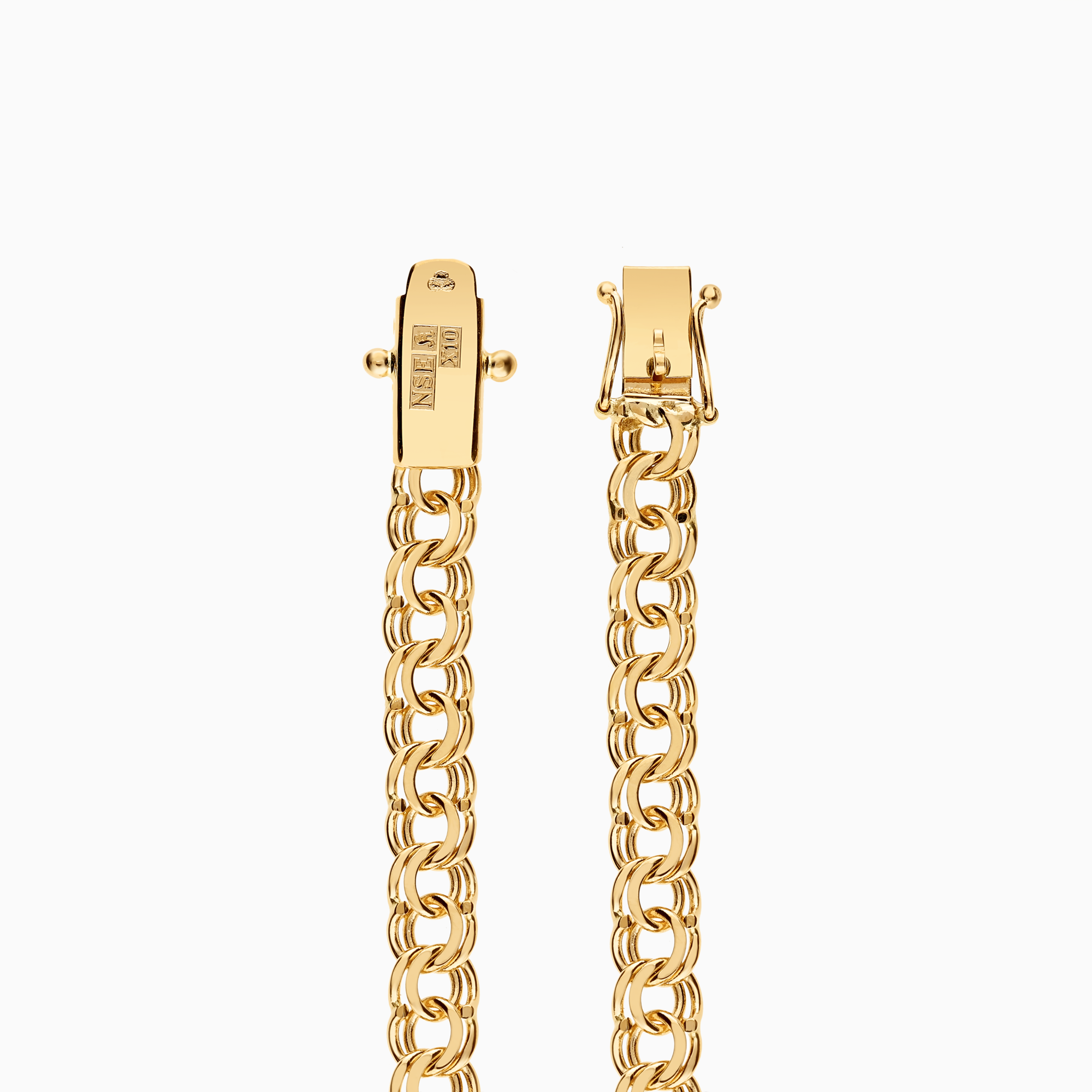 Bismarck bracelet 9.54g 18K gold.