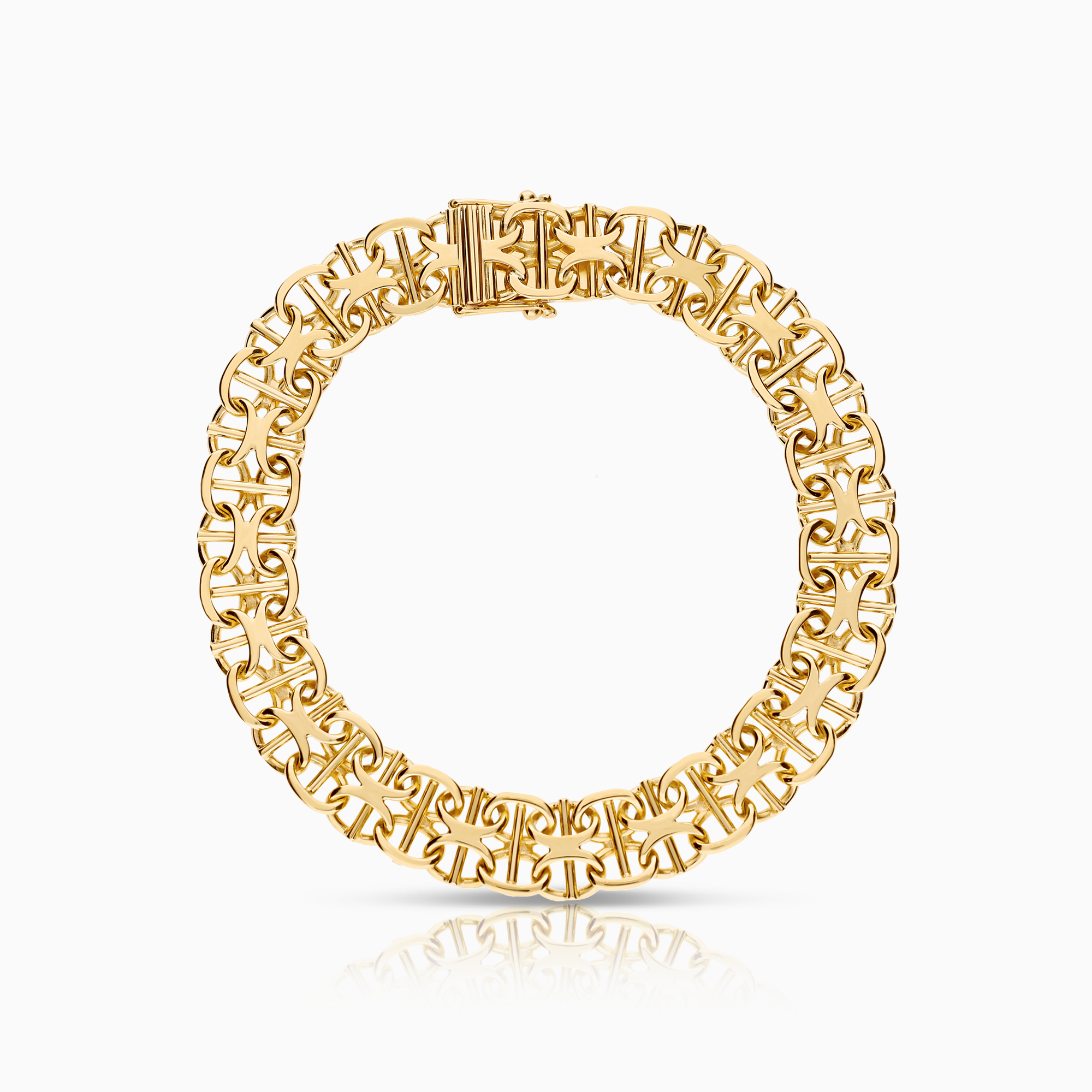 X-länk armband 19,84g 18K guld.