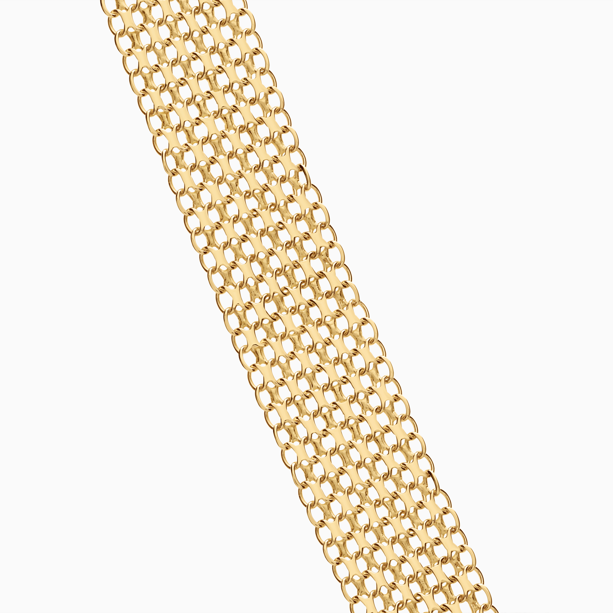 X-link bracelet 22.65g 18K gold