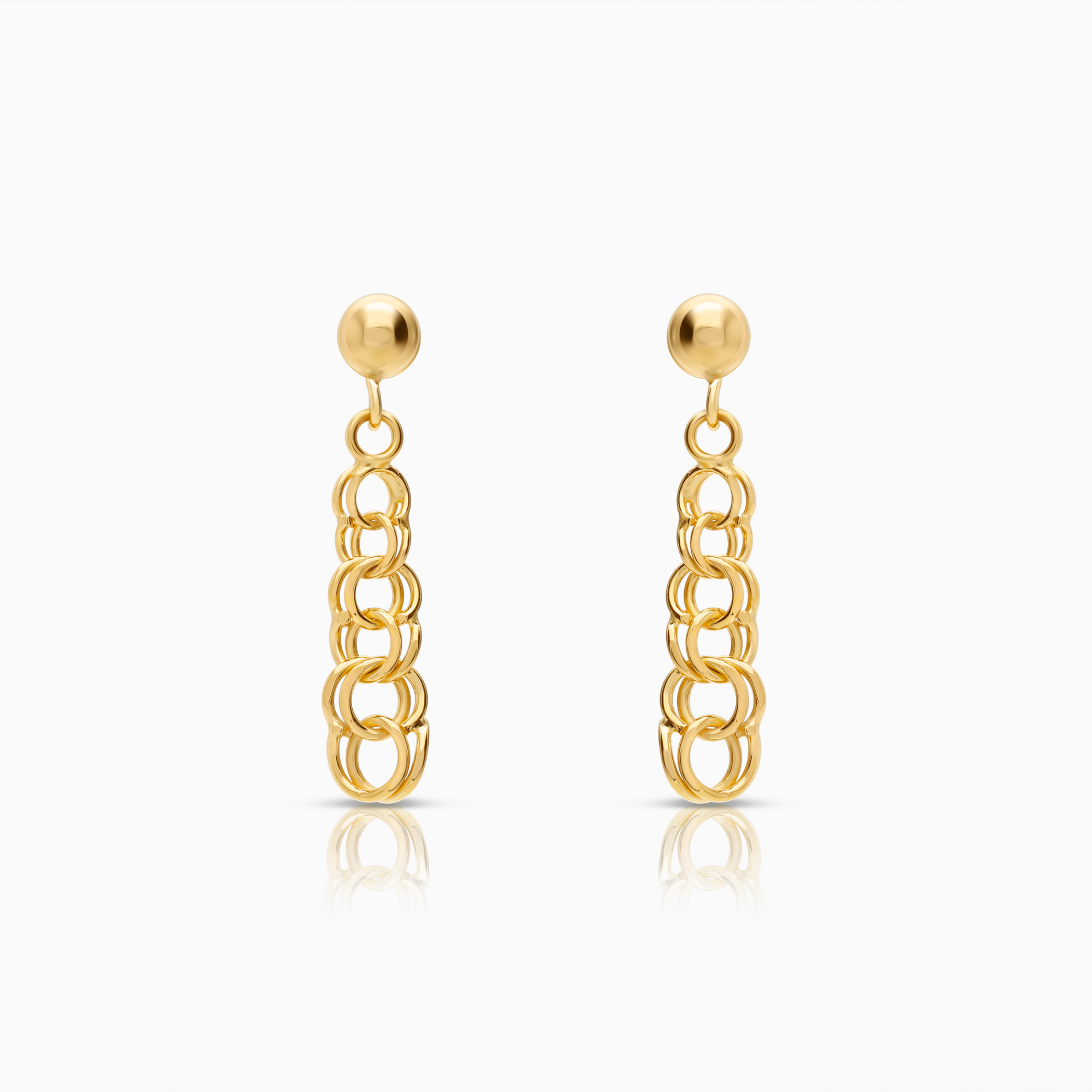 Bismarck earrings 1.56g 18K gold