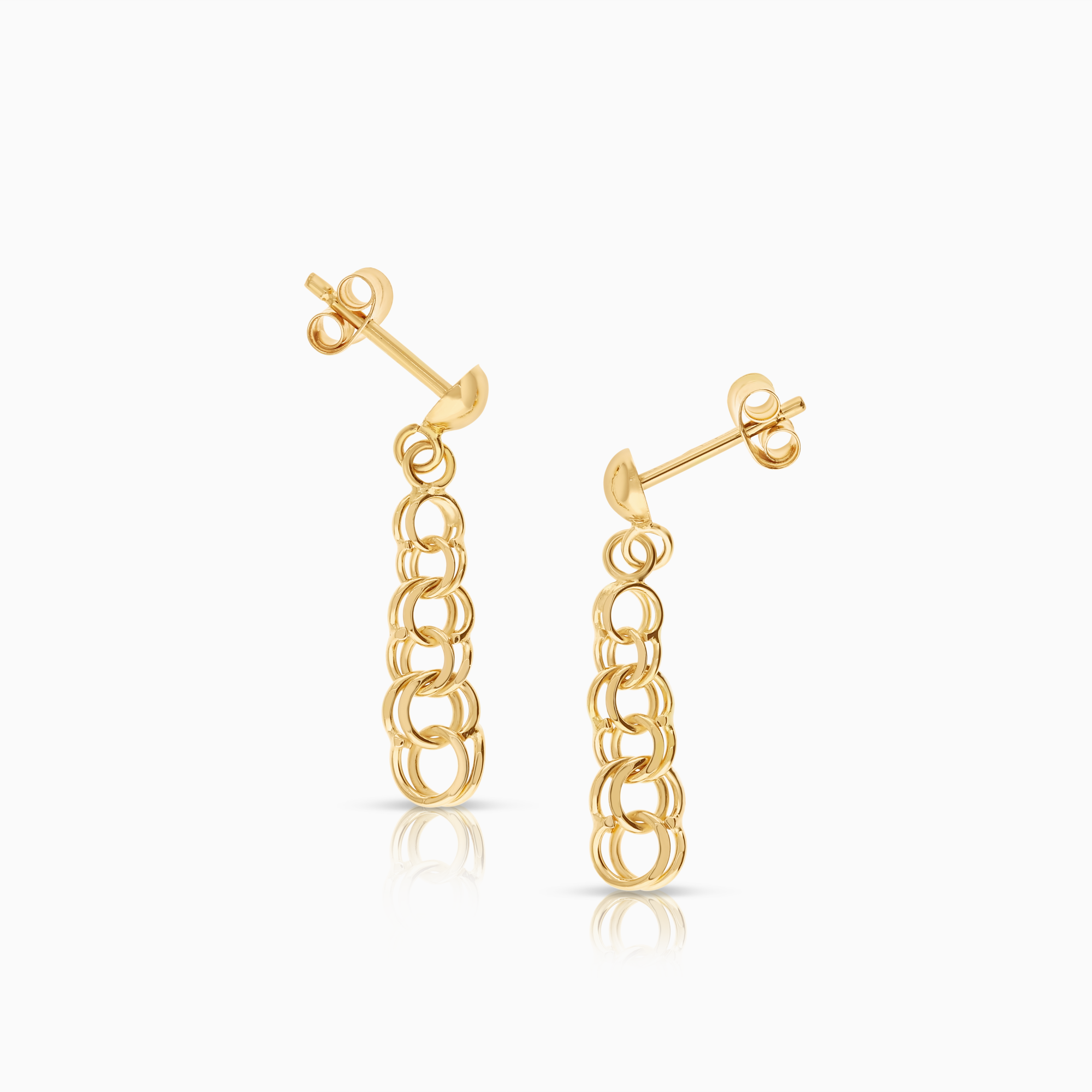Bismarck earrings 1.56g 18K gold
