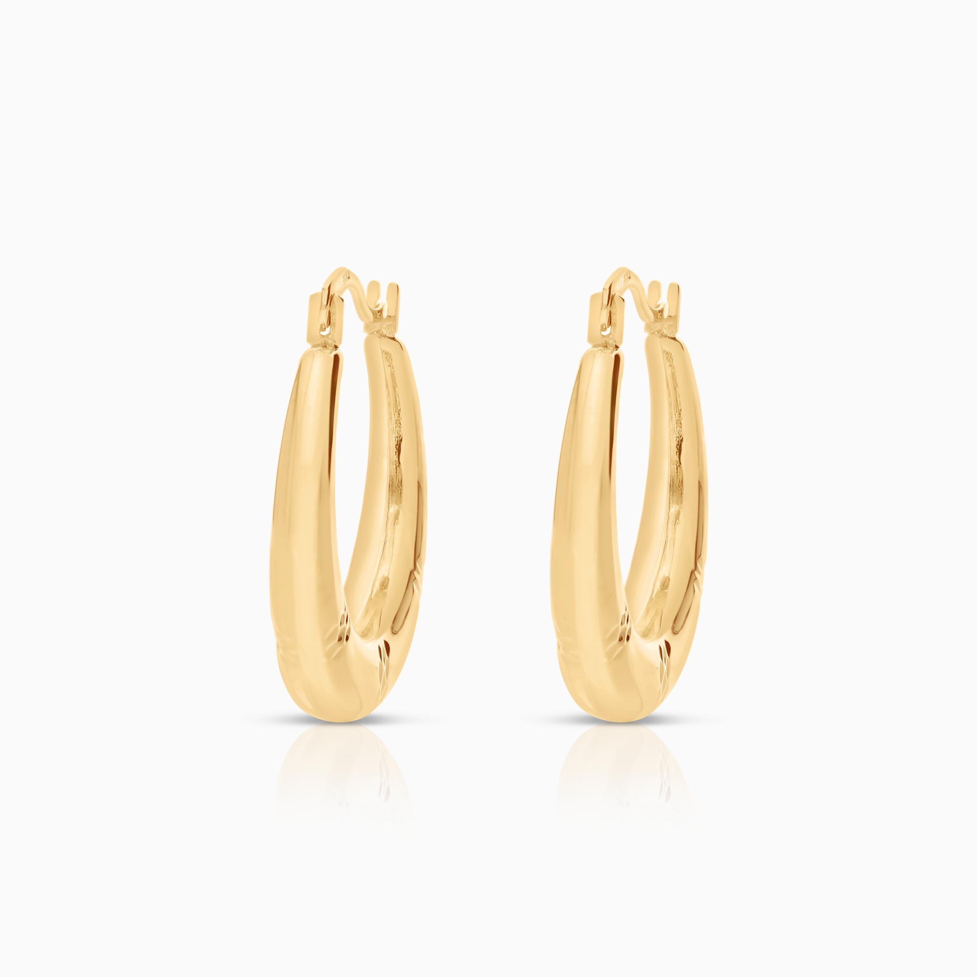 Hoop earrings 1.57g 18K gold