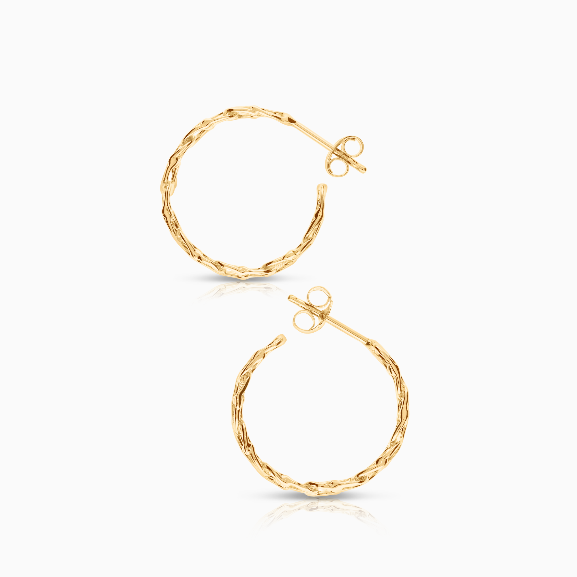 Bismarck earrings 3.16g 18K gold