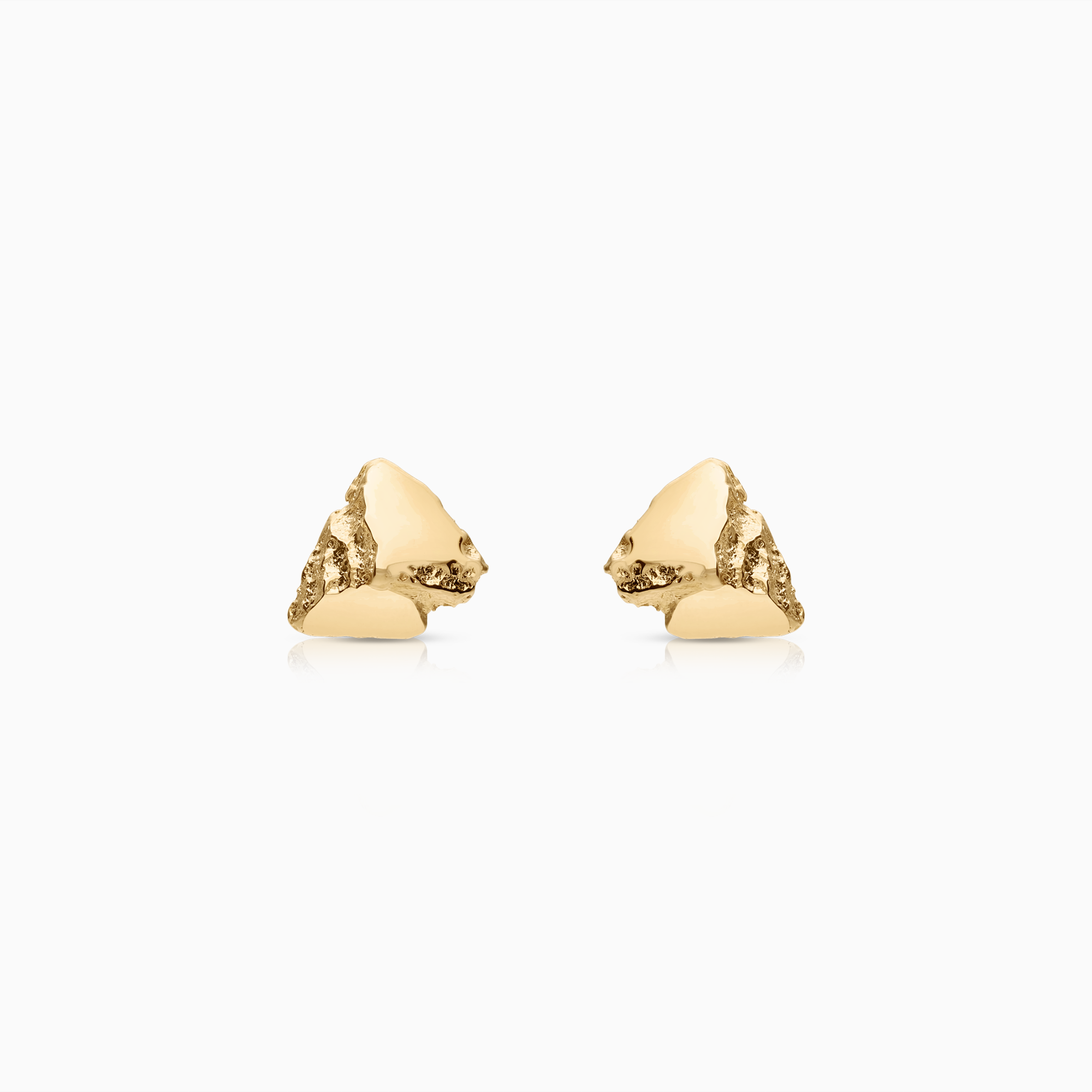 Gold earrings 1.38g 18K gold