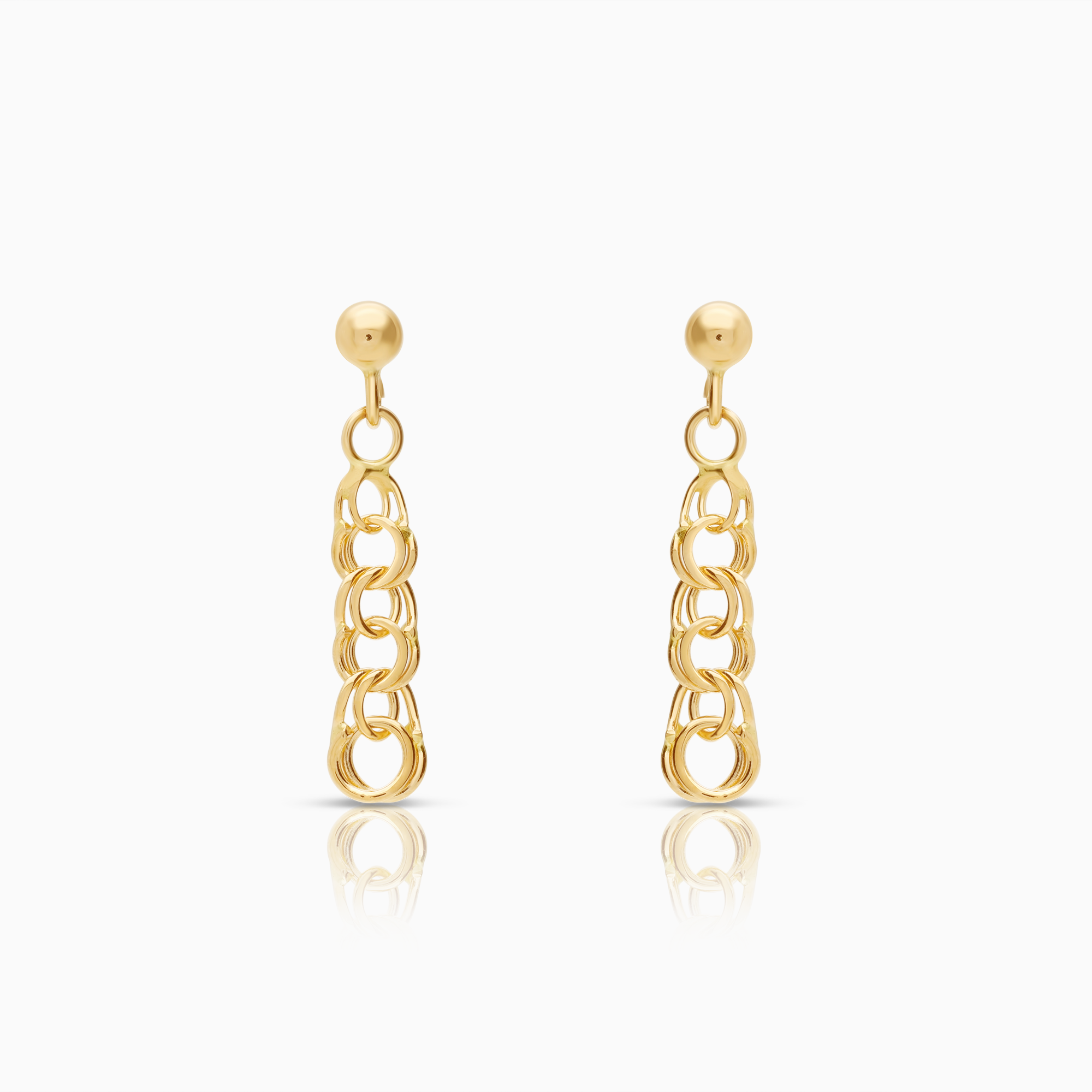 Bismarck earrings 1.22g 18K gold