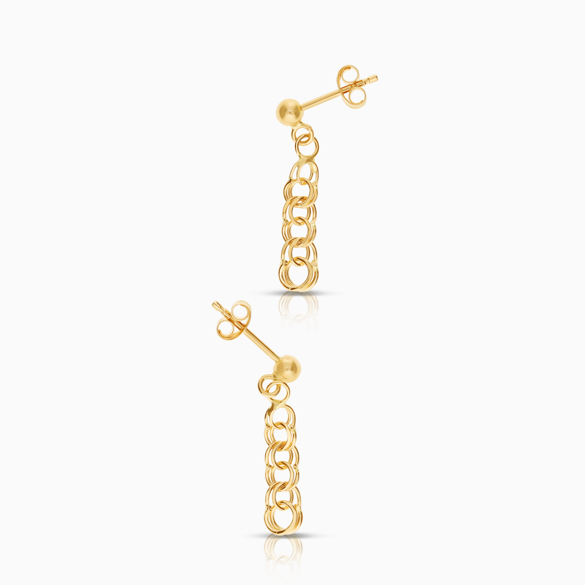 Bismarck earrings 1.22g 18K gold