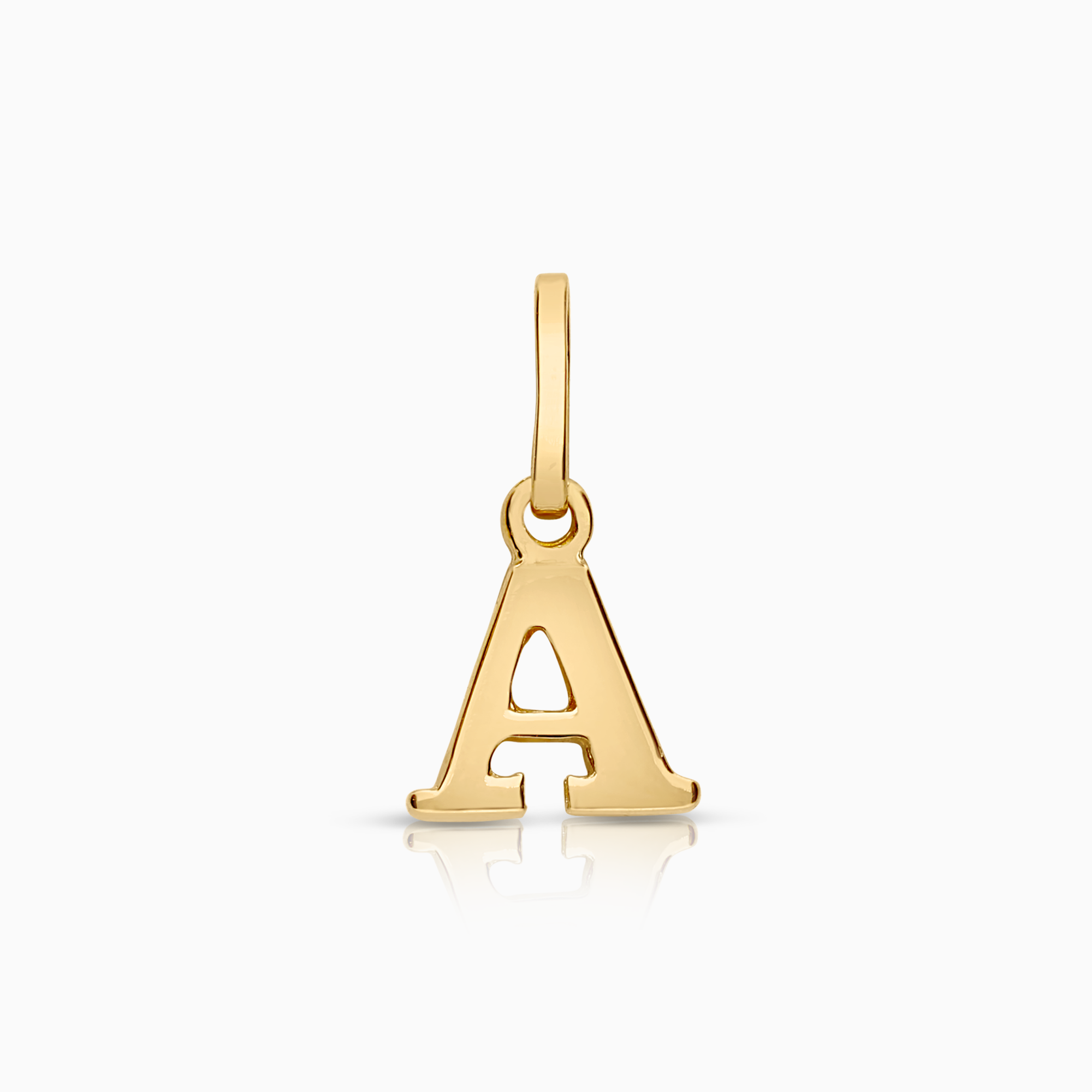 Letter Pendant 0.31g 18K Gold