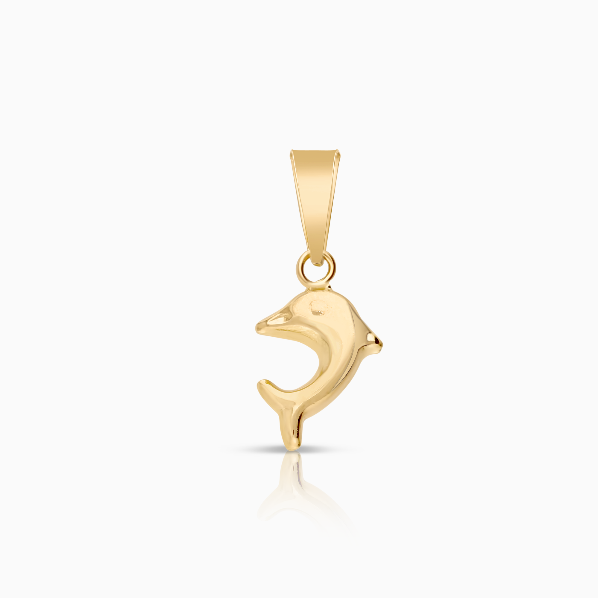 Dolphin Pendant 0.41g 14K Gold
