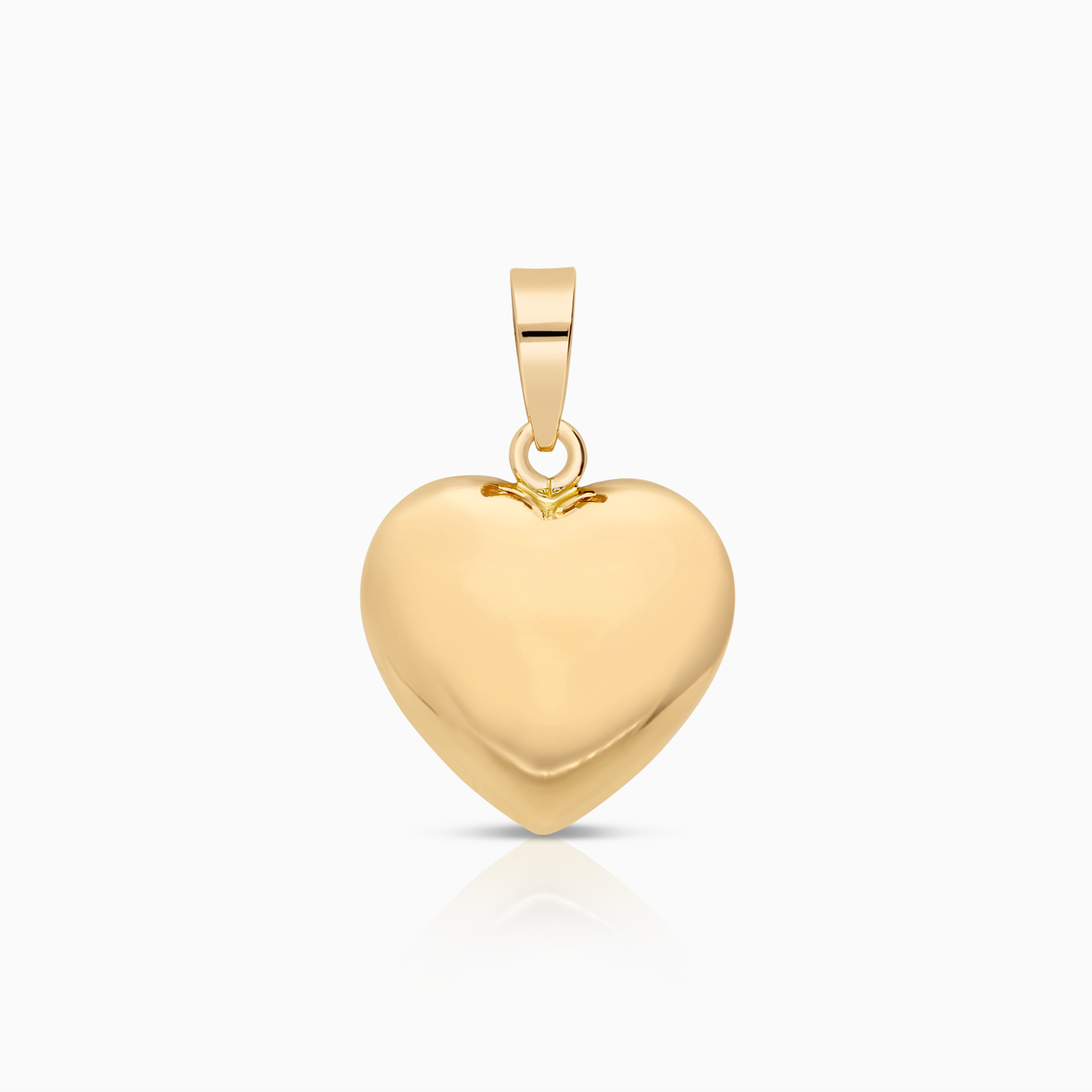 Heart pendant 0.97g 18K gold