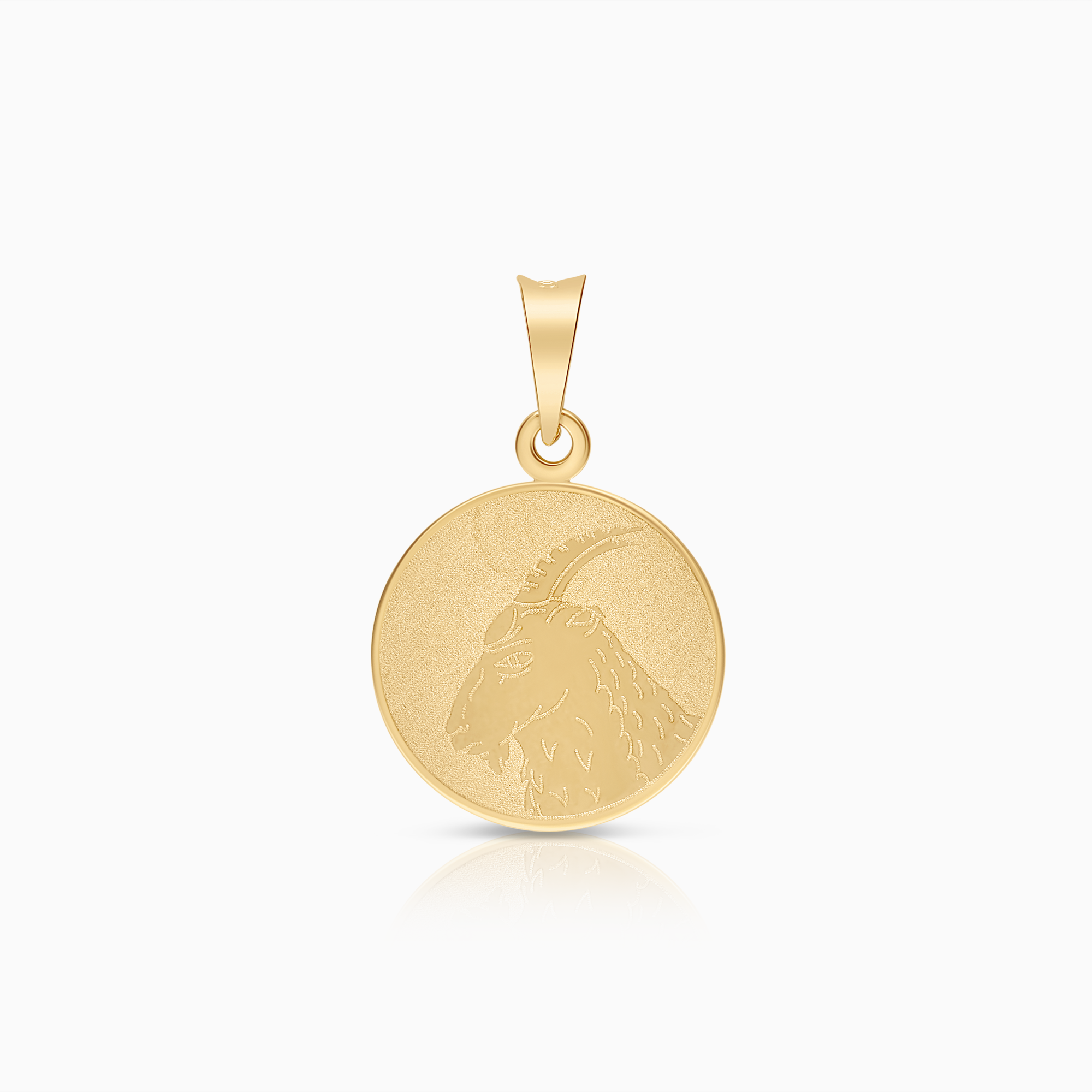 Capricorn pendant 1.04g 18K gold