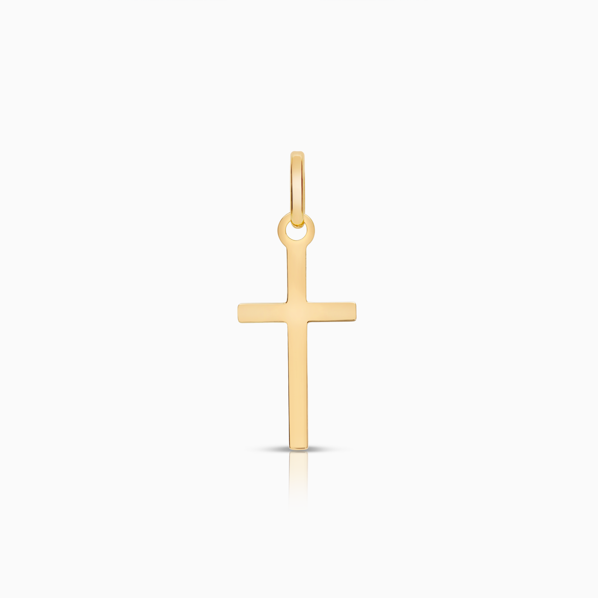 Hängsmycke kors 0,45g 18K guld.