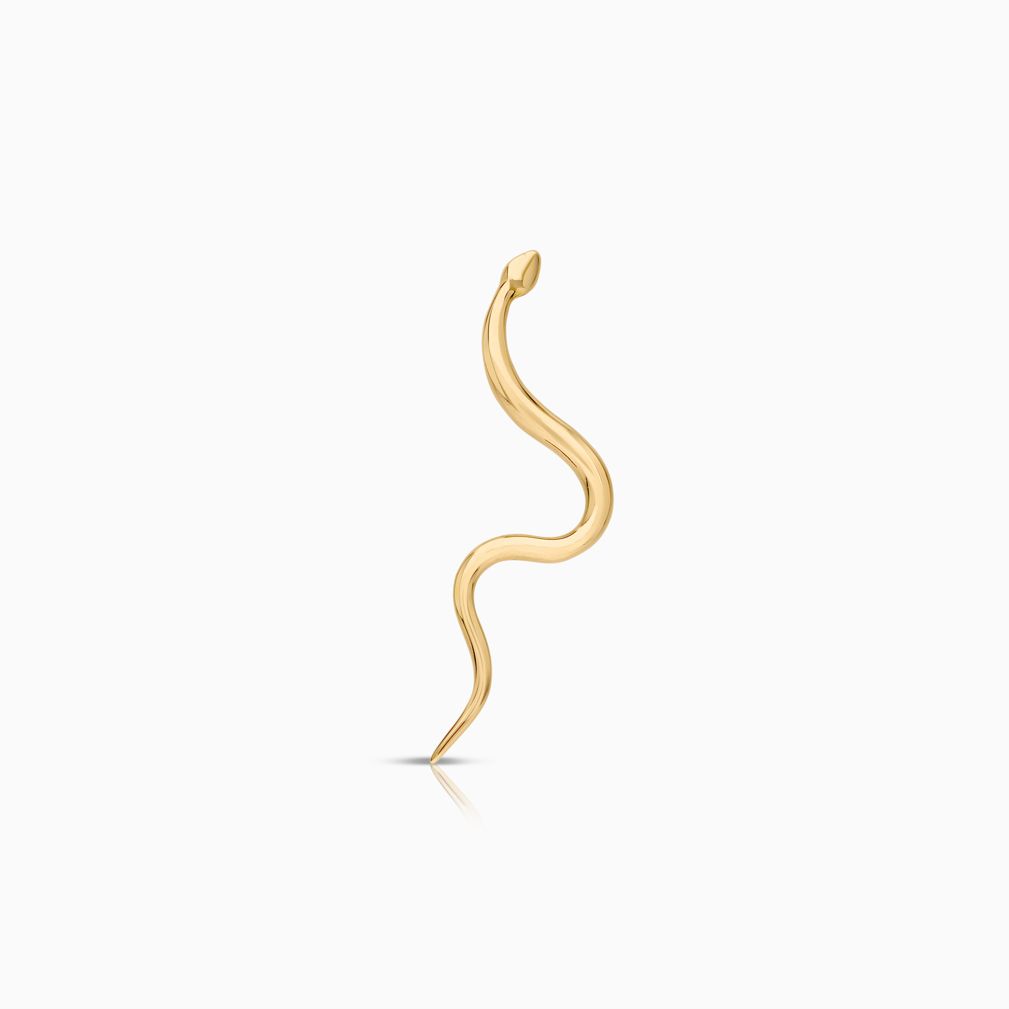 Snake pendant 1.68g 18K gold