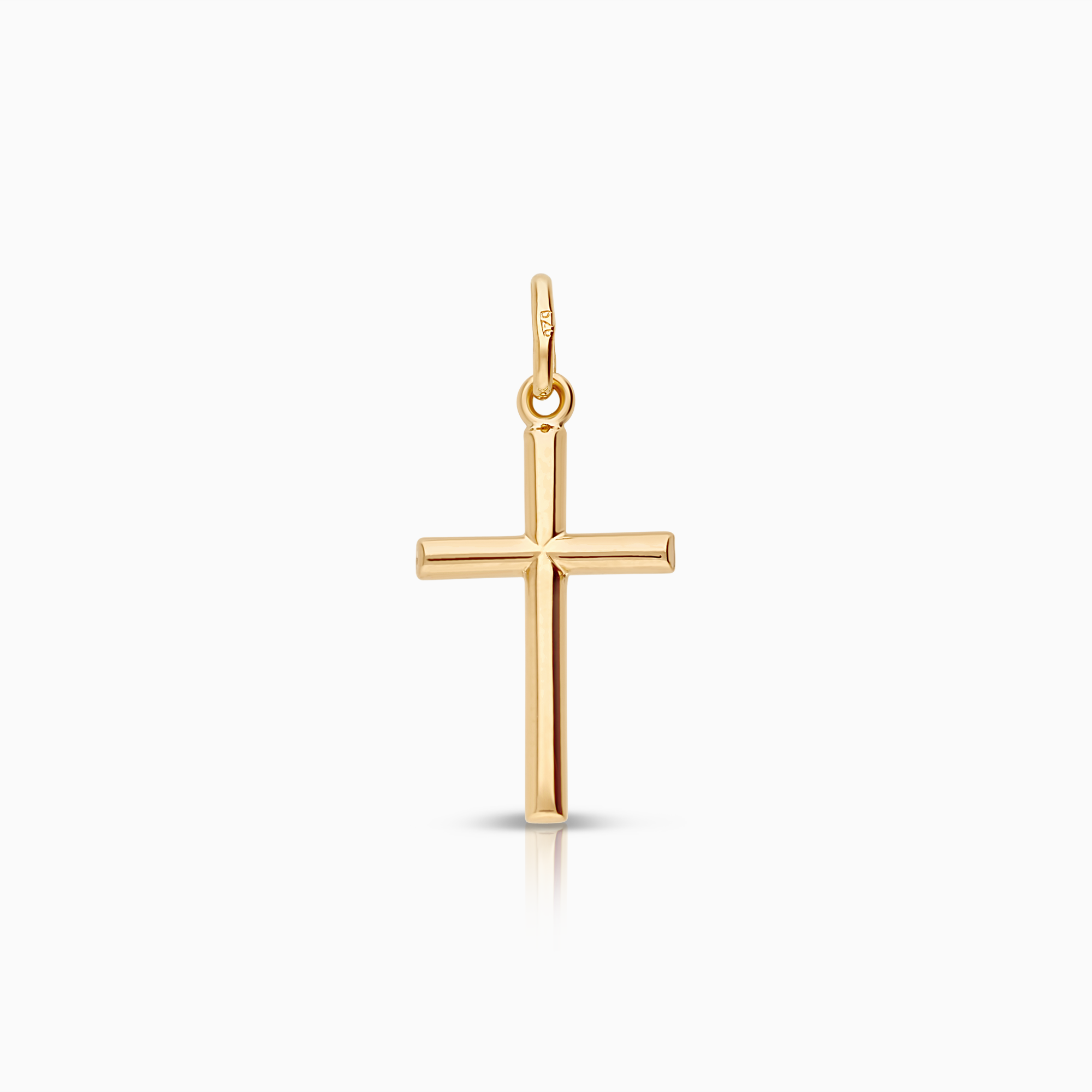 Pendant with cross 0.26g 18K gold