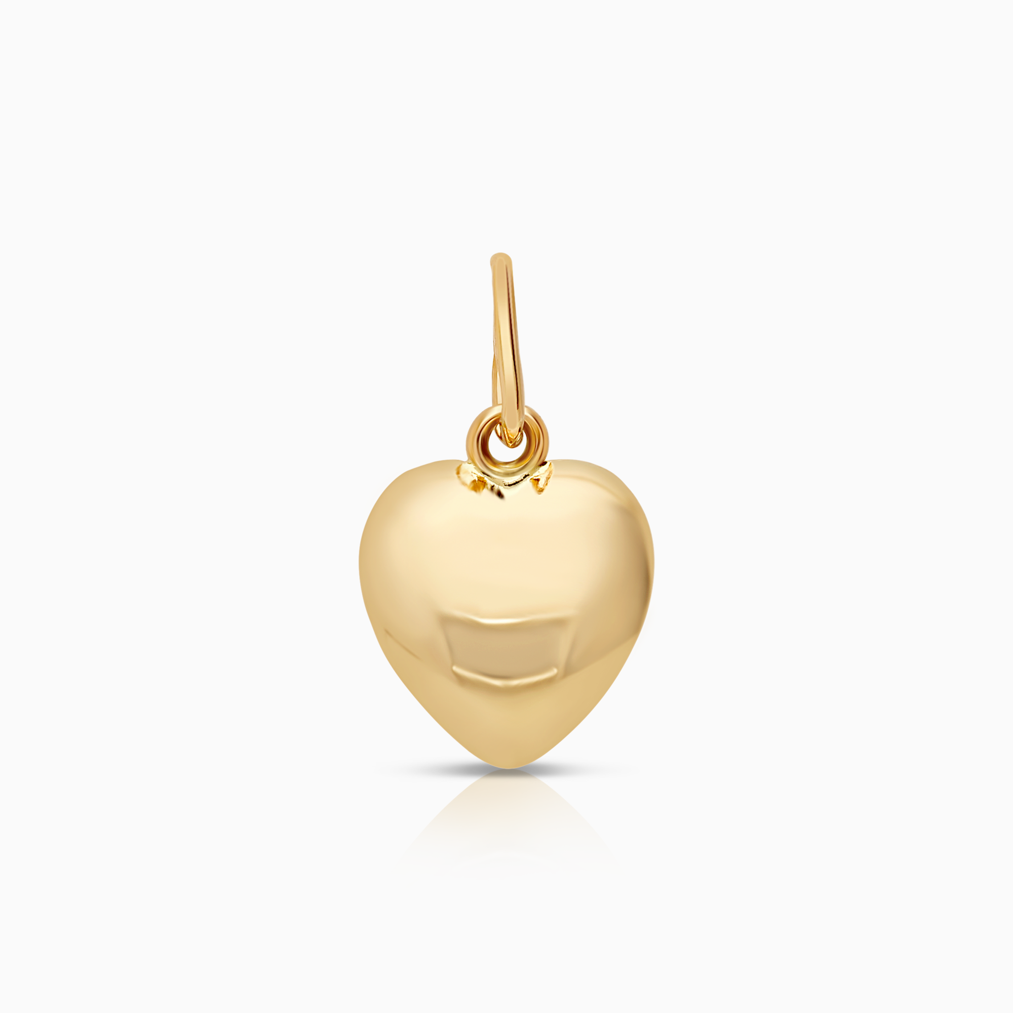 Heart pendant 0.38g 18K gold