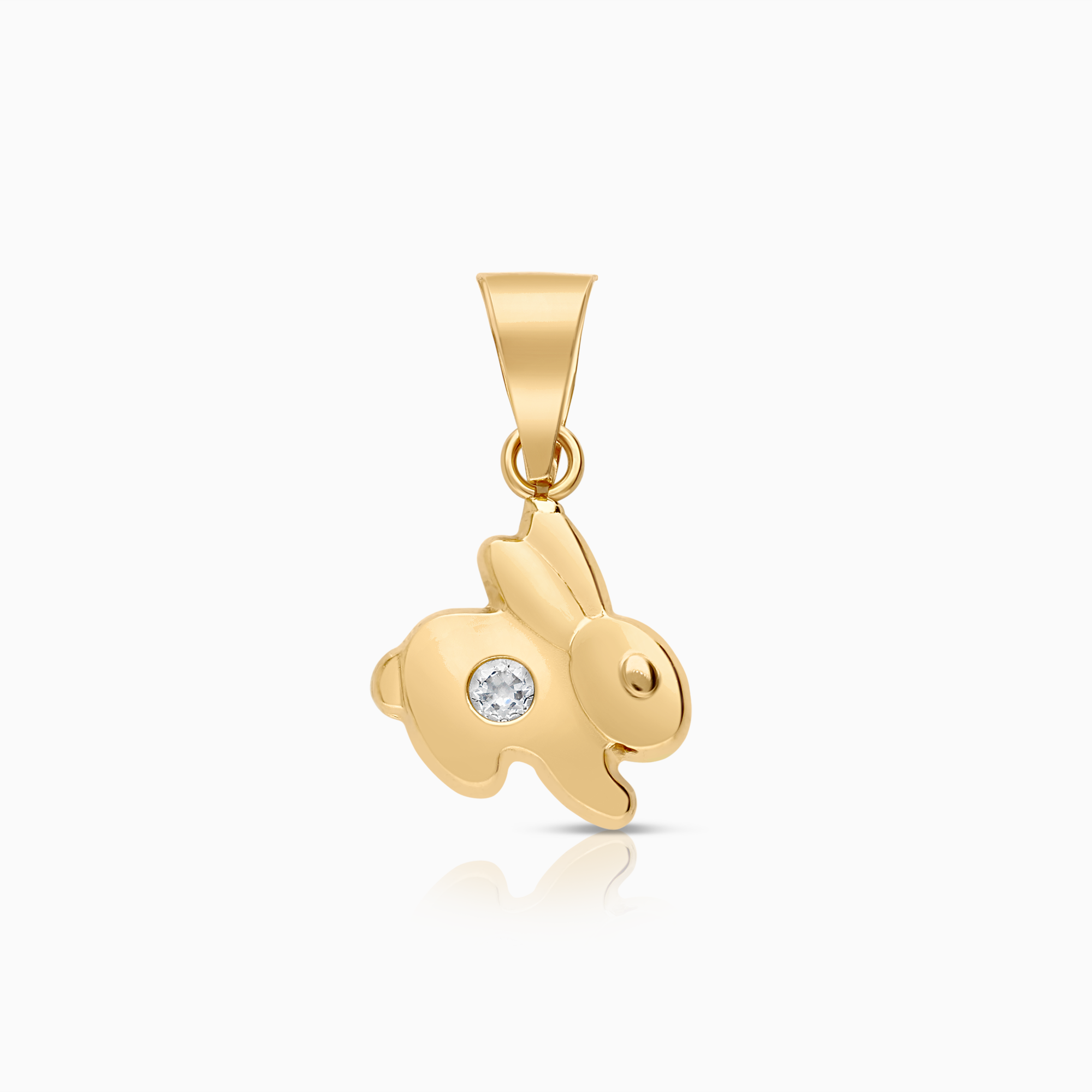 Hängsmycke med djur 0,32g 18K guld