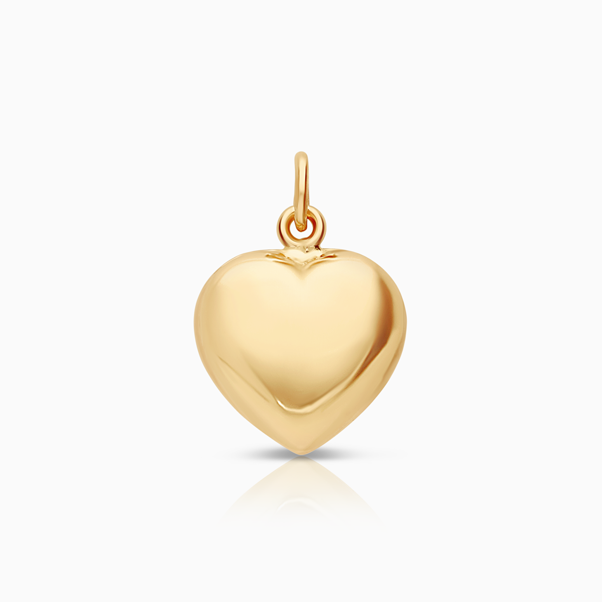 Pendant heart 0.58g 18K gold