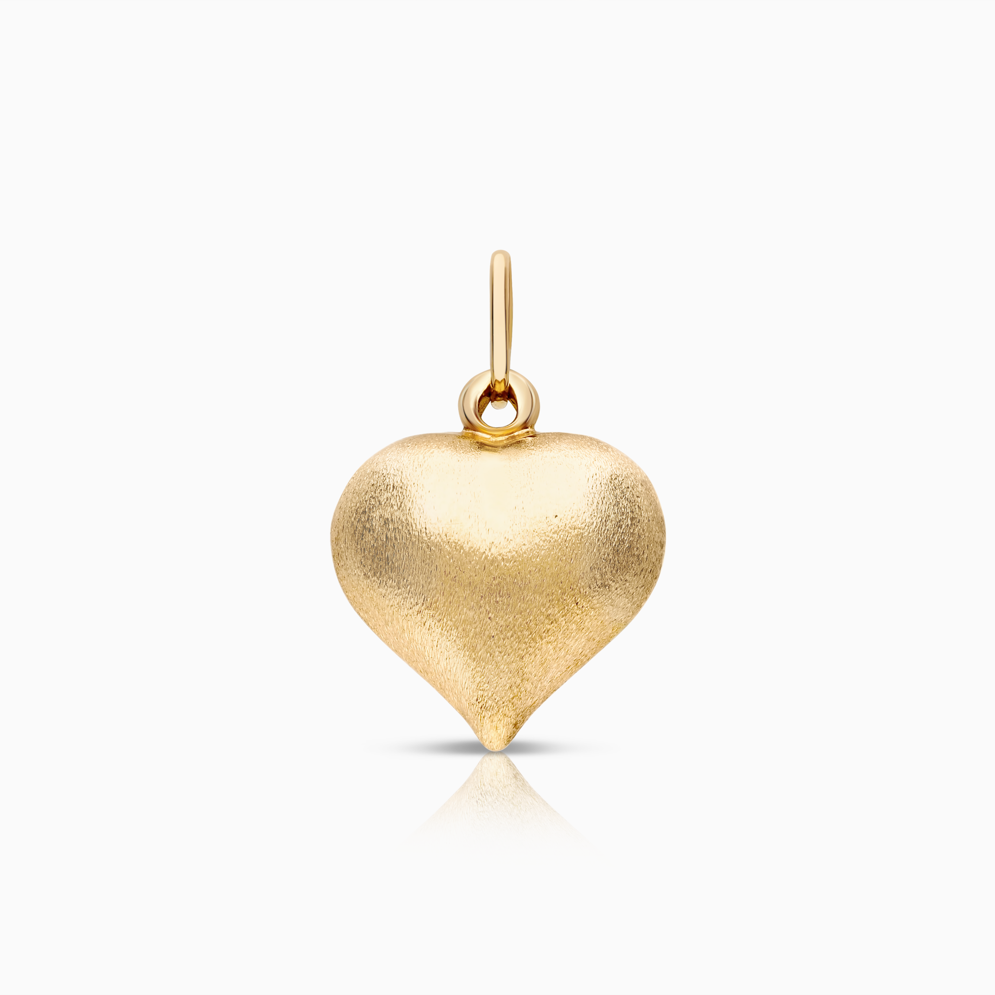 Heart pendant 2.17g 18K gold