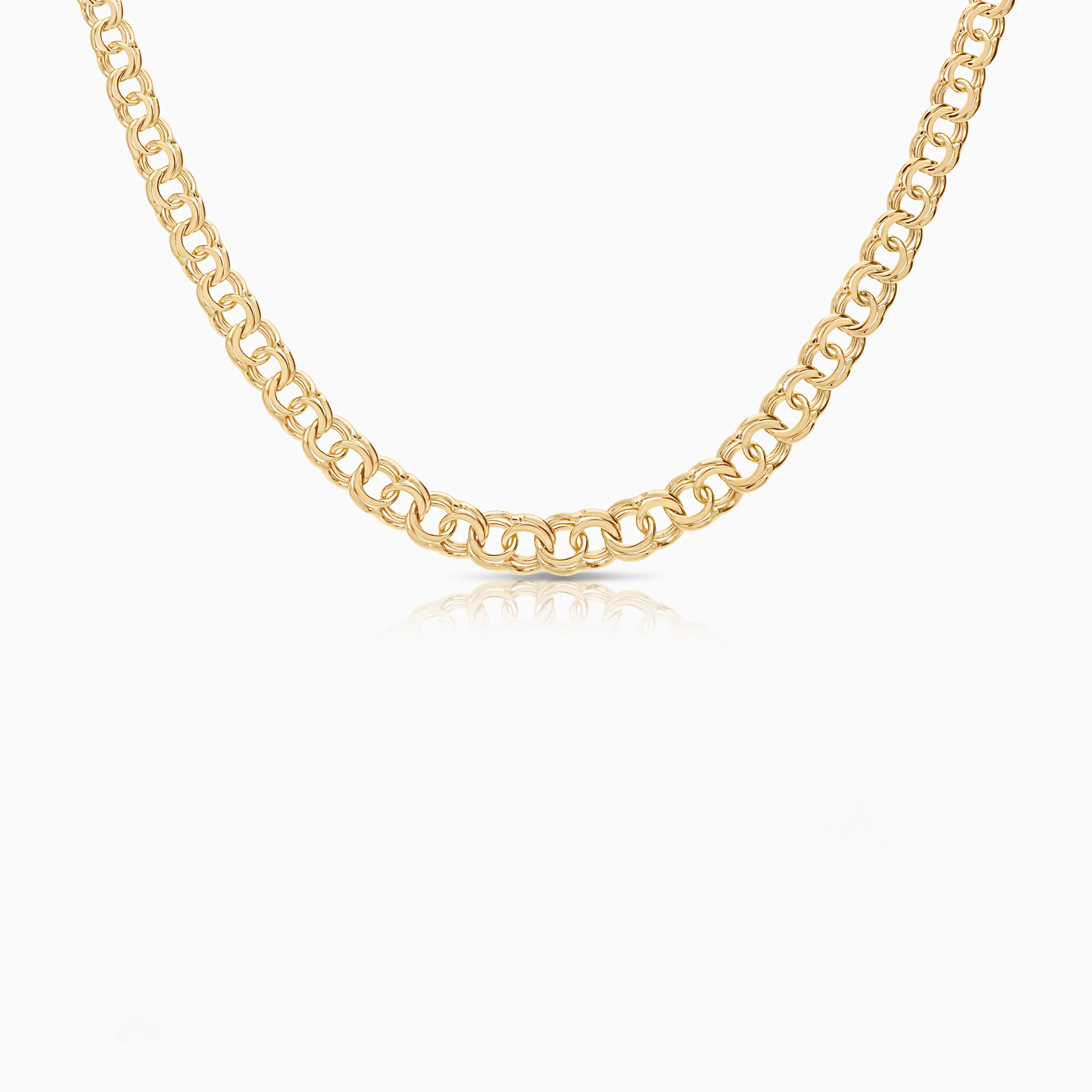 Bismarck halsband 9,50g 18K guld