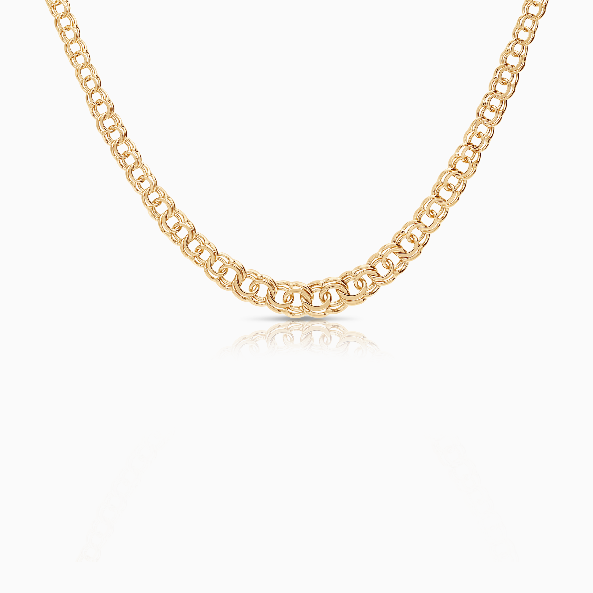 Bismarck halsband 12,36g 18K guld