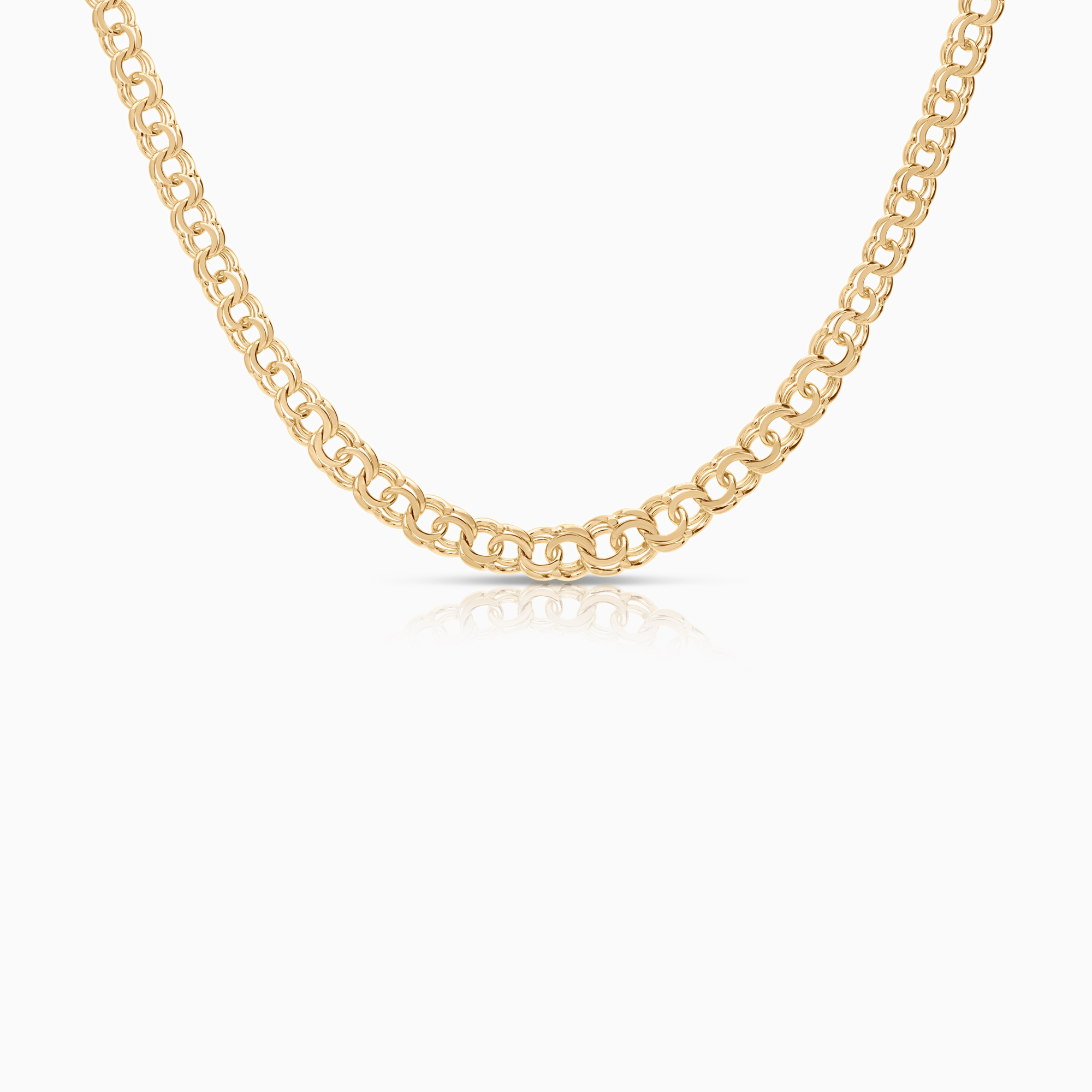 Bismarck halsband 9,84g 18K guld