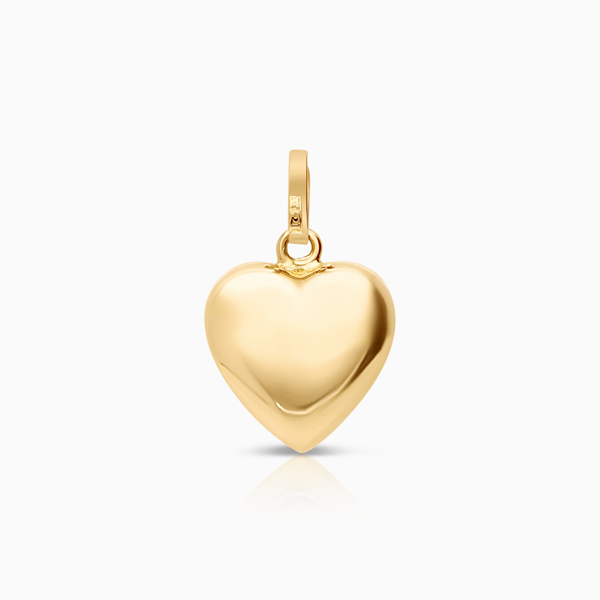 Heart pendant 1.59g 18K gold