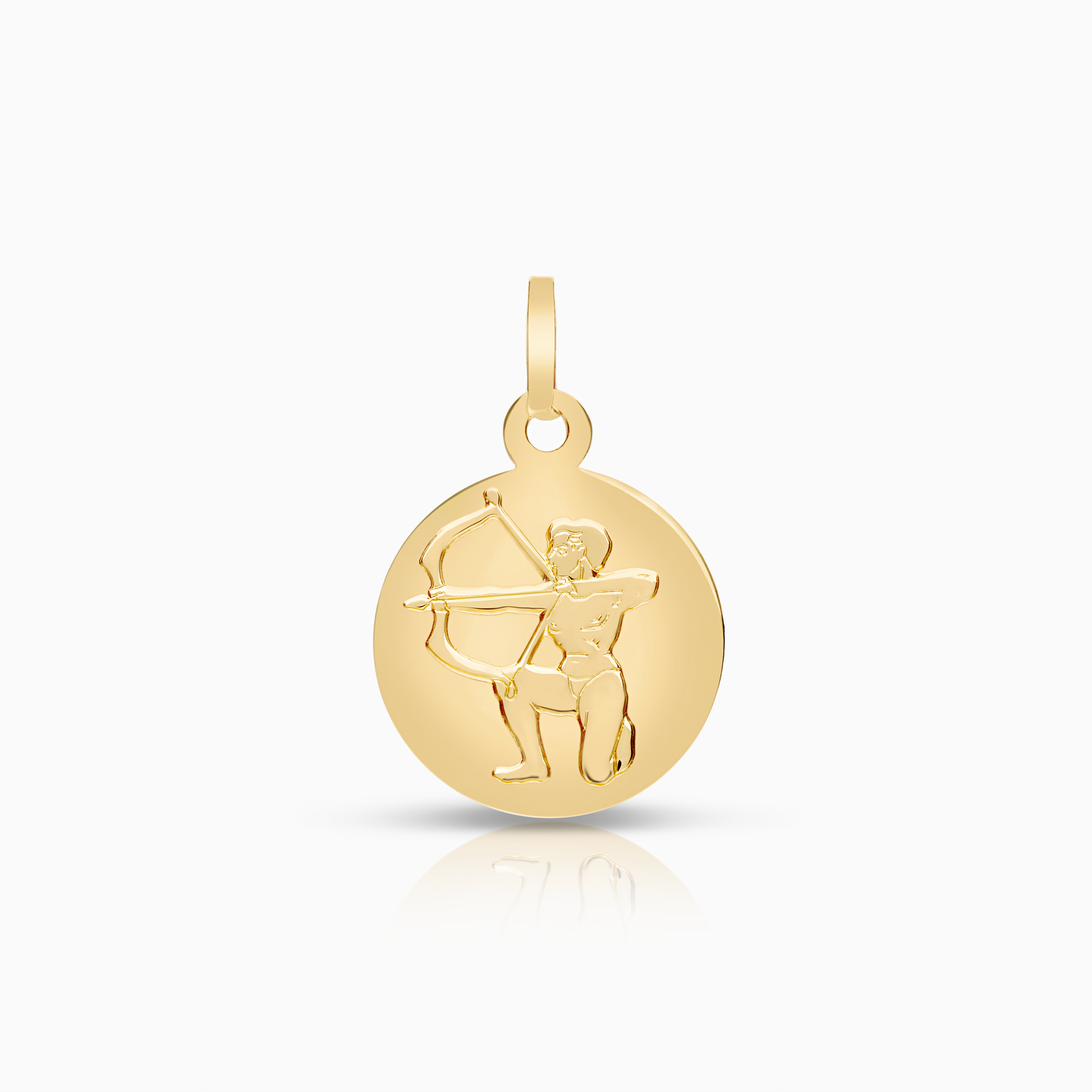 Pendant with zodiac sign 0.84g 14K gold