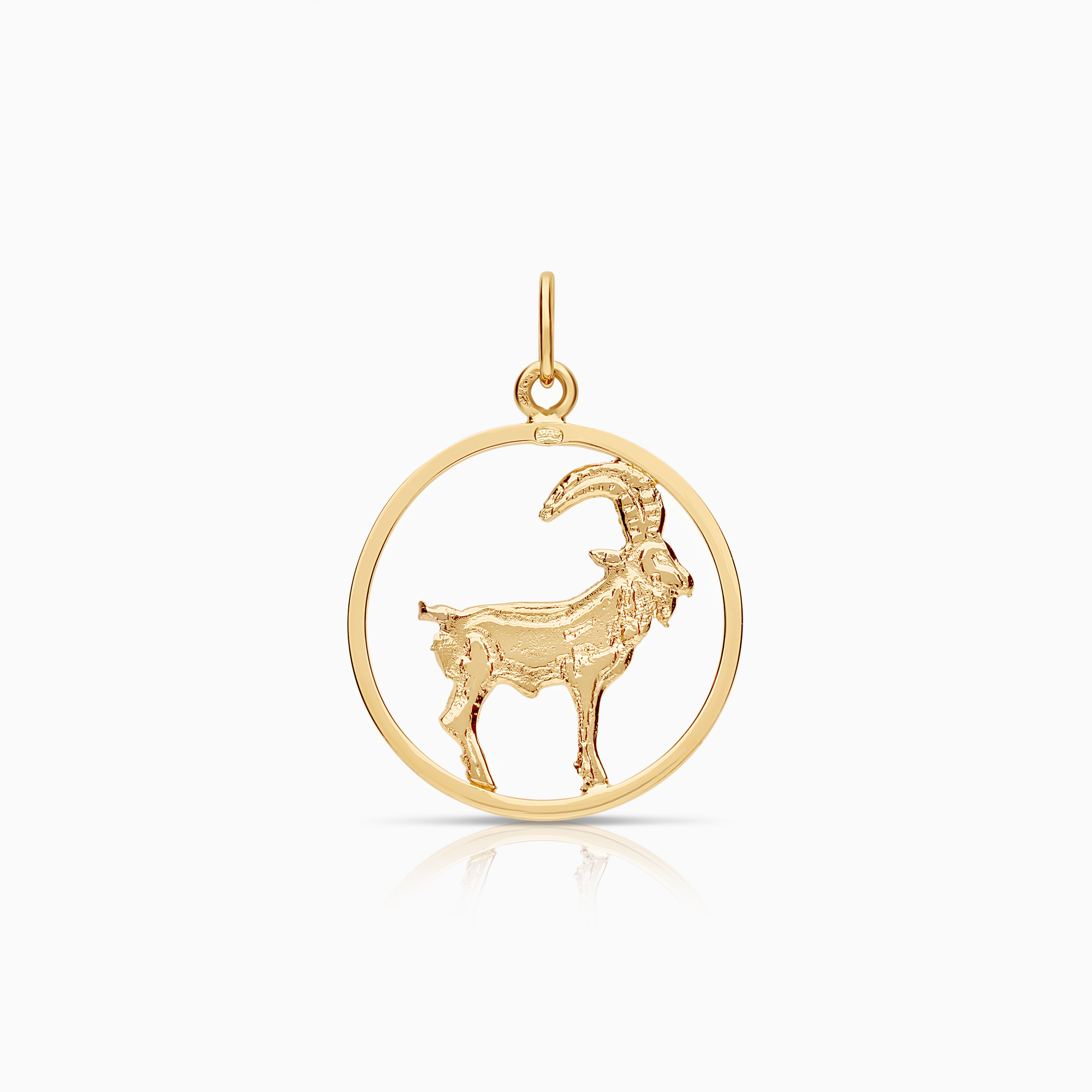 Hängsmycke stenbock 1,32g 18K guld