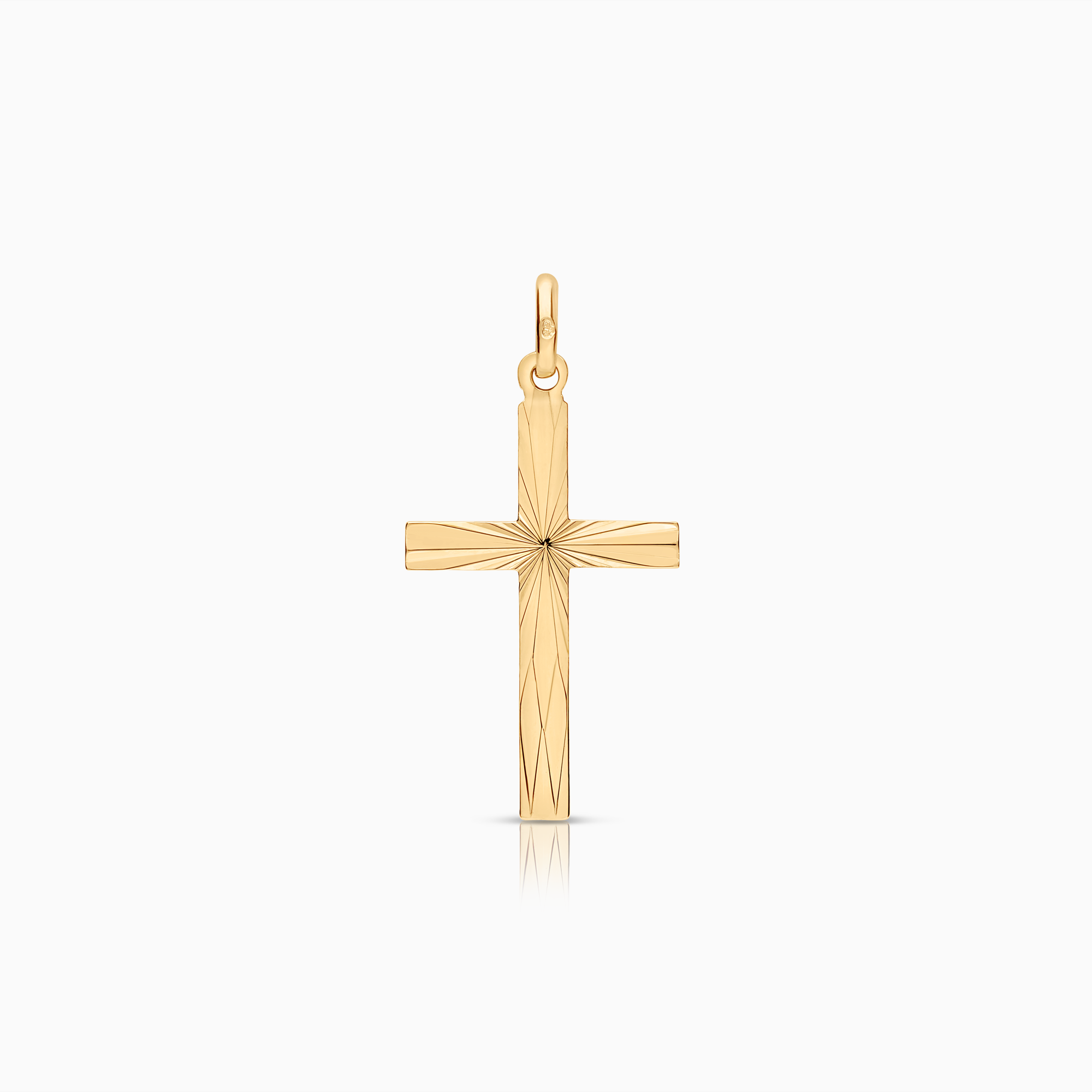 Hängsmycke kors 1,00g 18K guld