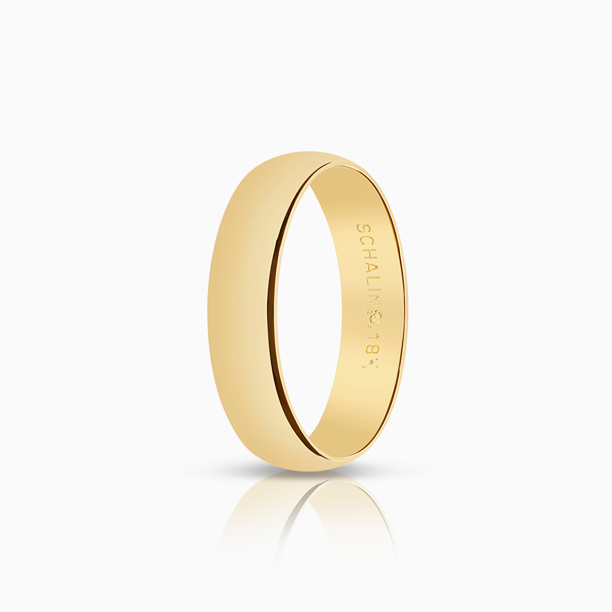 Slät ring 3,54g 18K guld