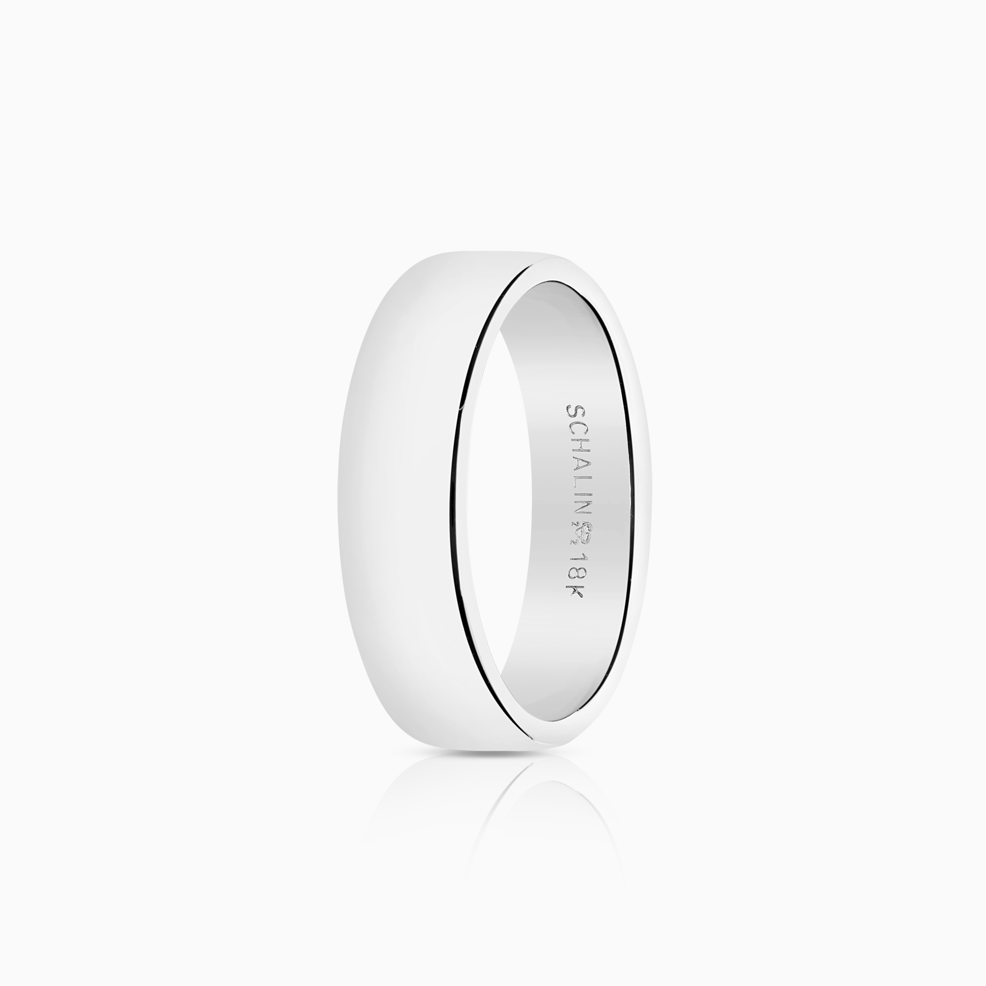 Slät ring 10,42g 18K vitguld