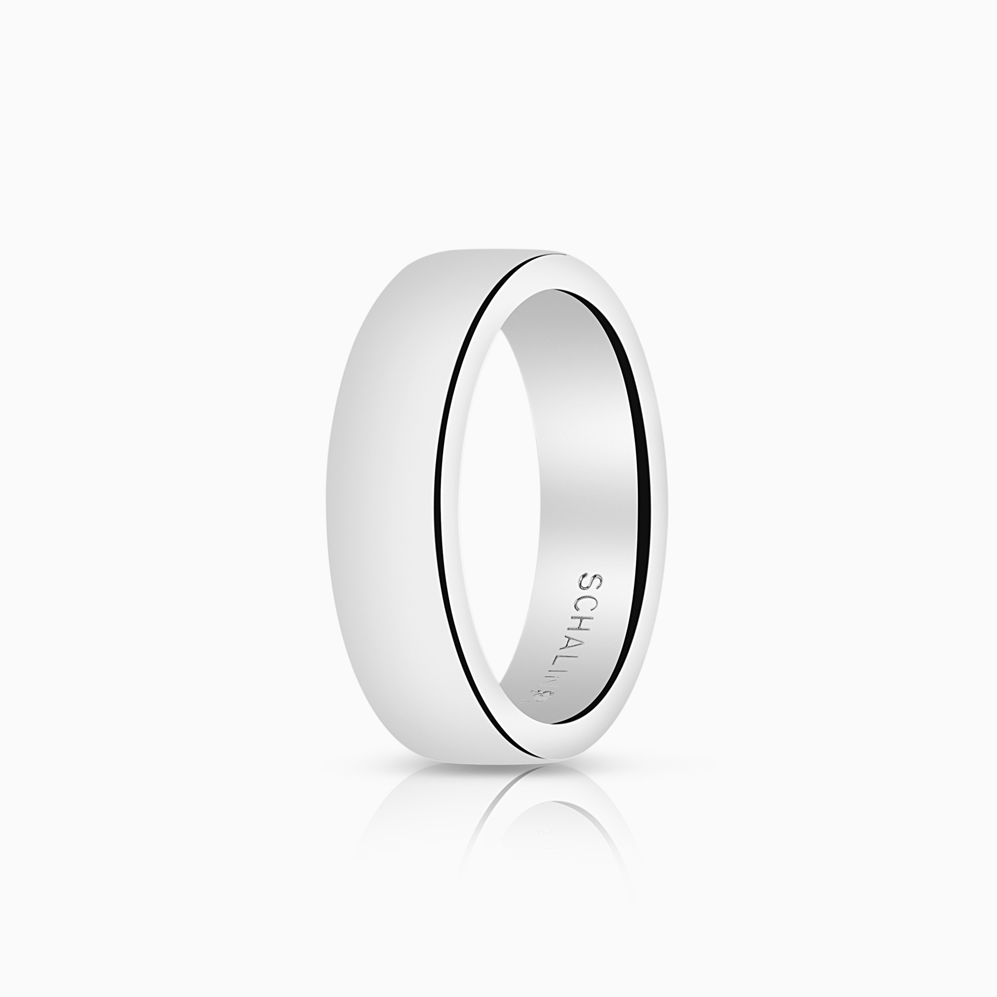 Slät ring 7,25g 18K vitguld