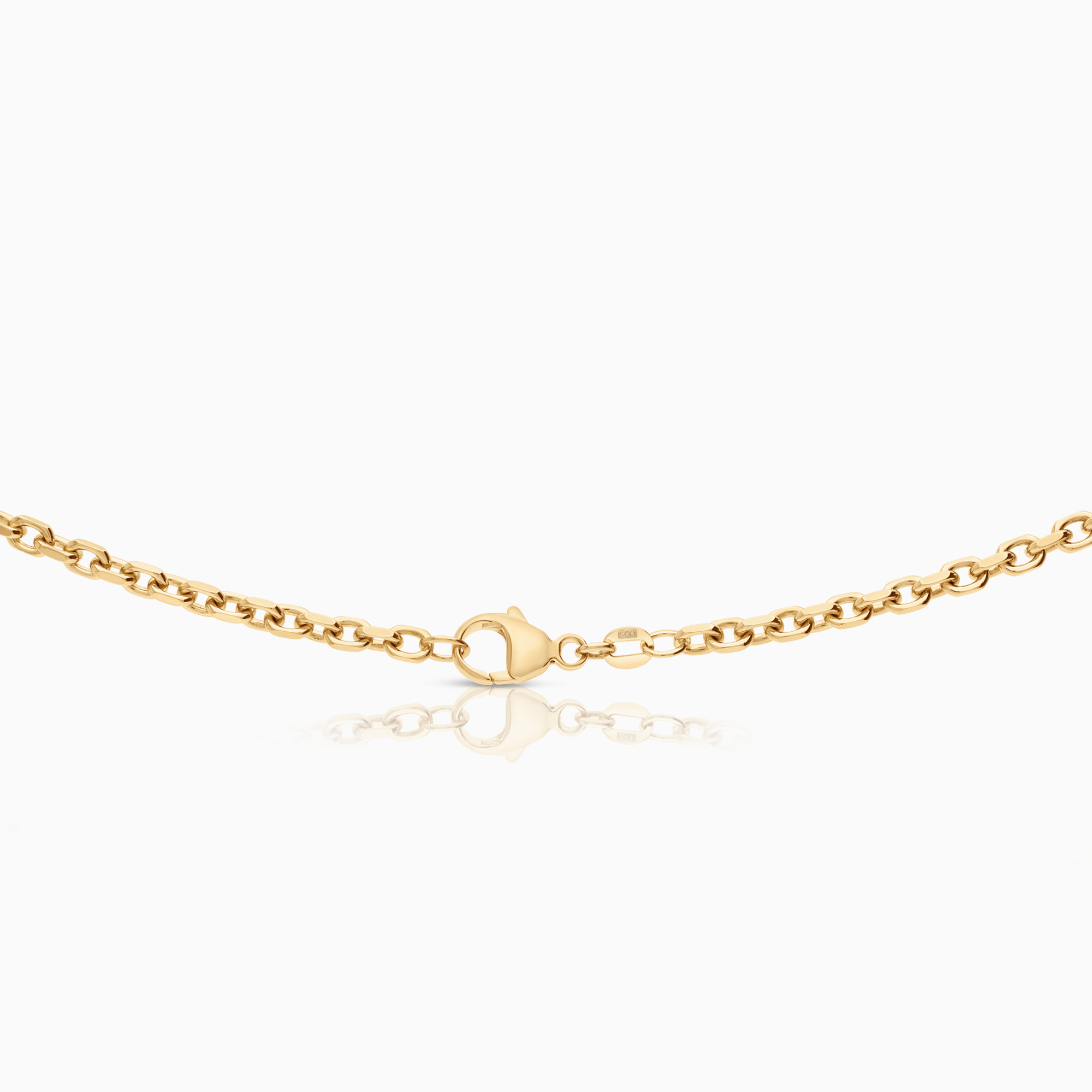Cable necklace 24.05g 18K gold