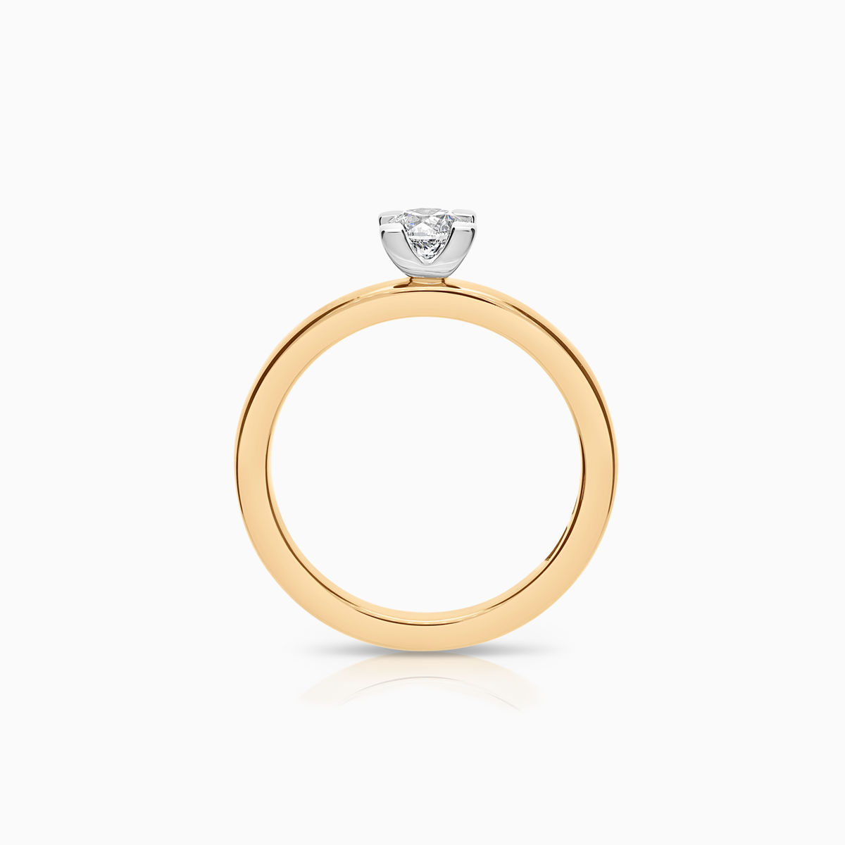 Solitärring 0,30ct 18K guld
