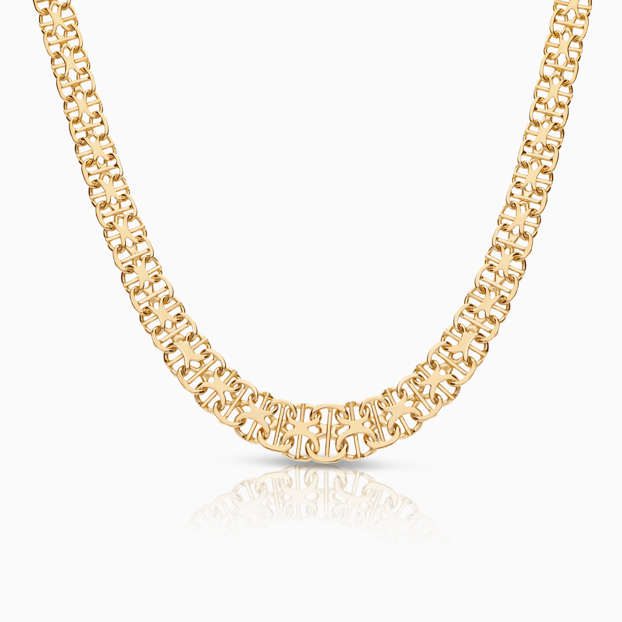 X-länk halsband 23,54g 18K guld