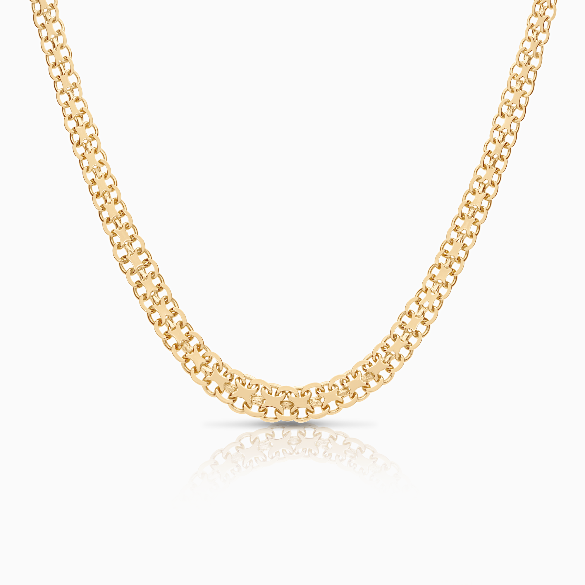 X-länk halsband 13,85g 18K guld