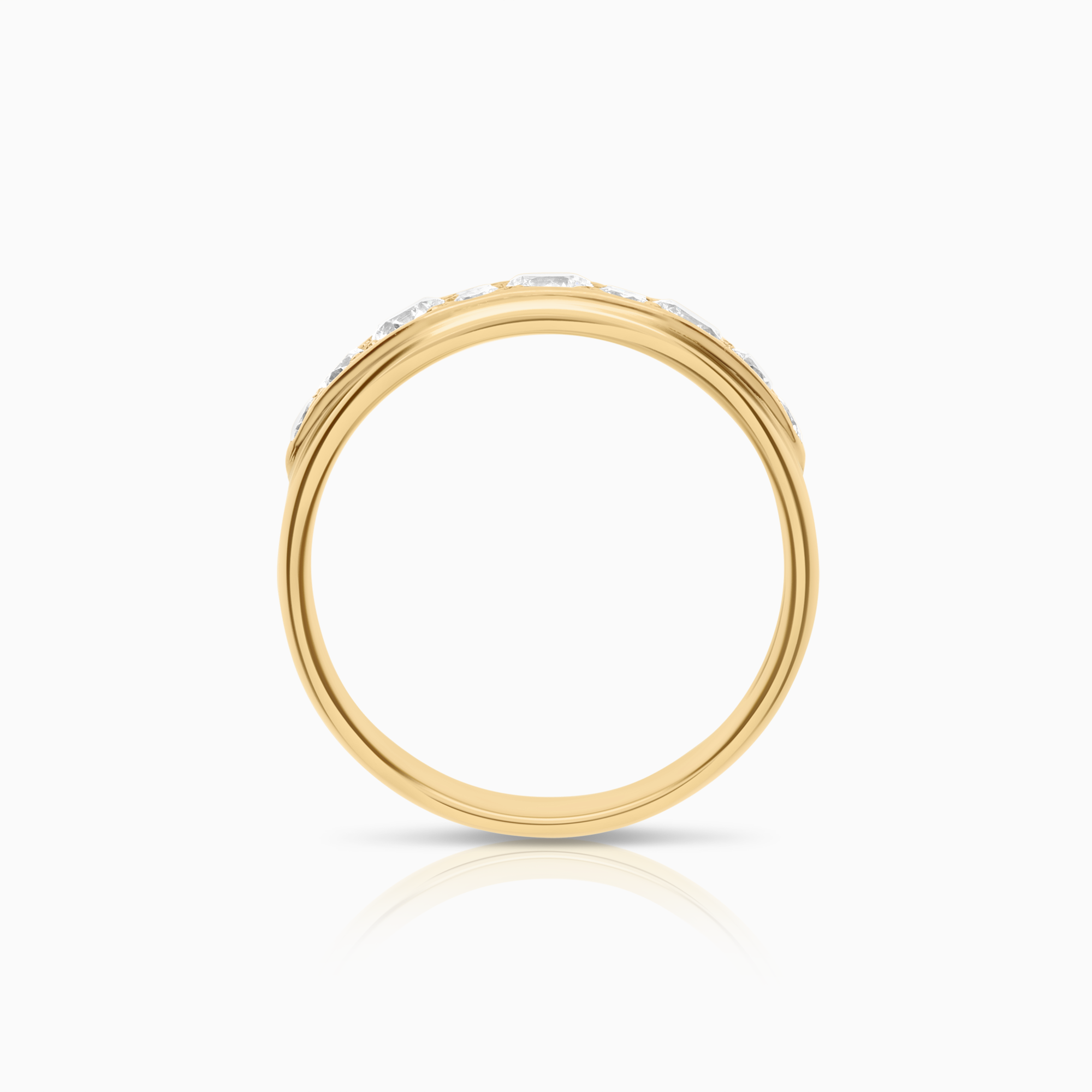 Diamantring 0,93ct 18K guld