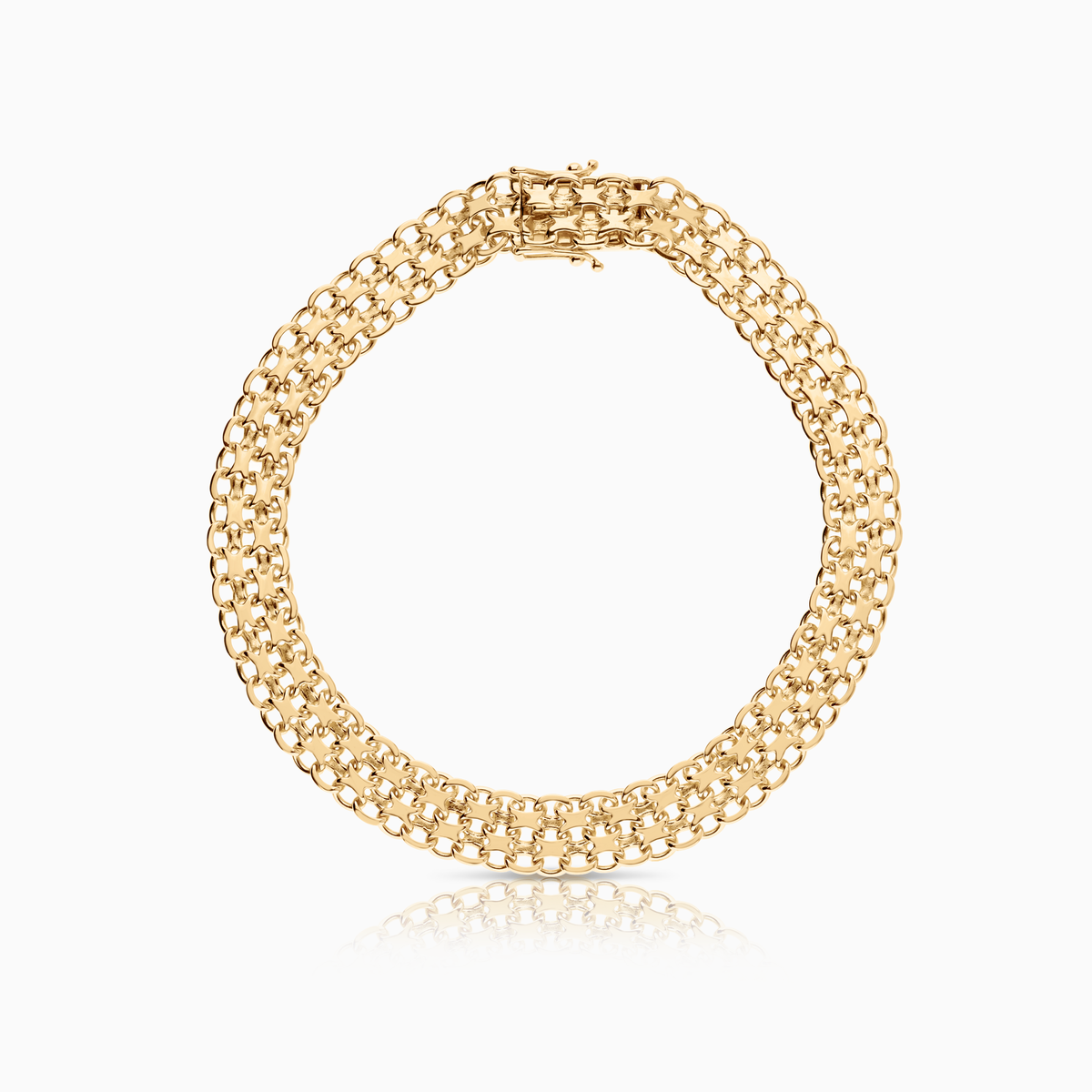 X-link bracelet 12.45g 18K gold