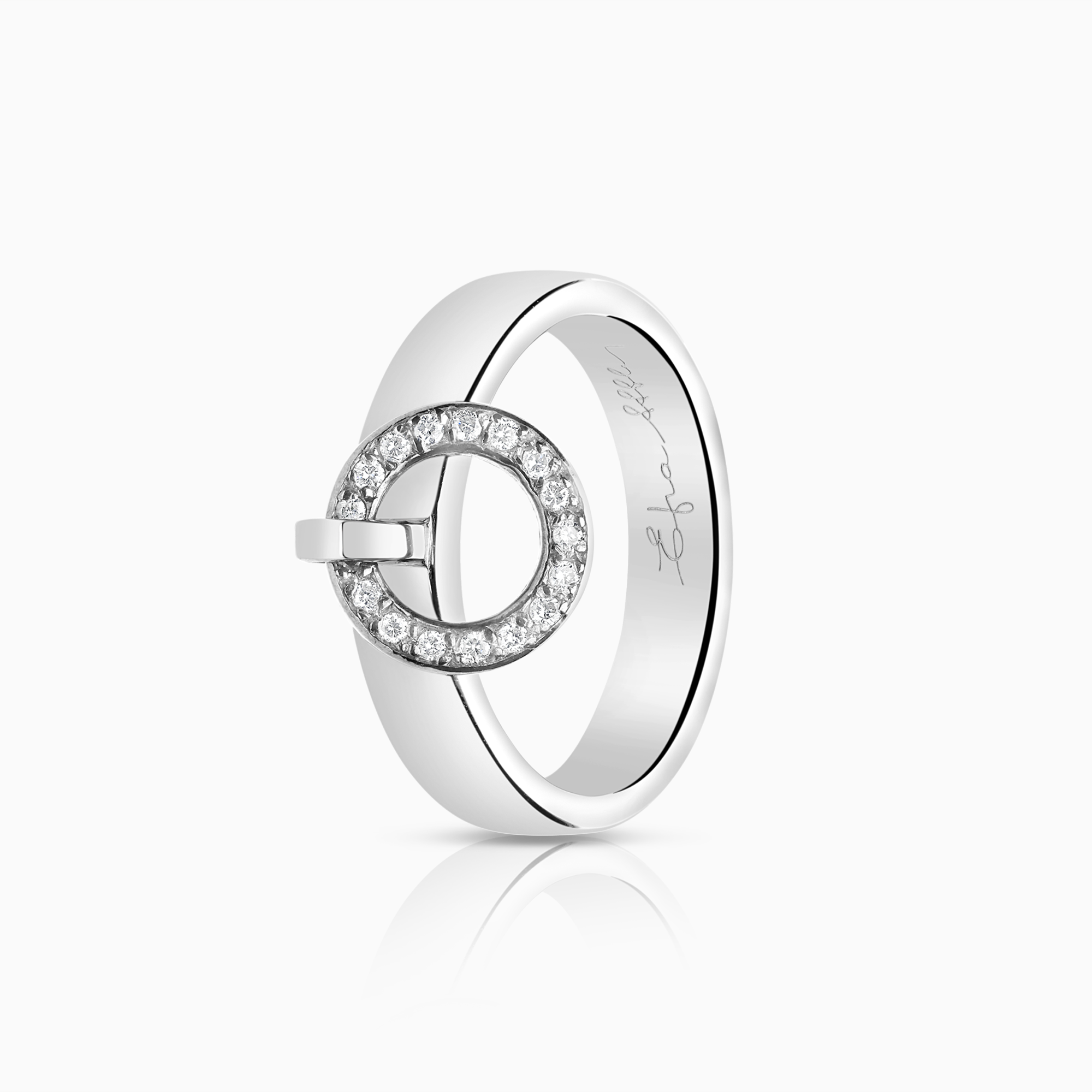 Efva Attling Around & stars 0,17ct 18K vitguld