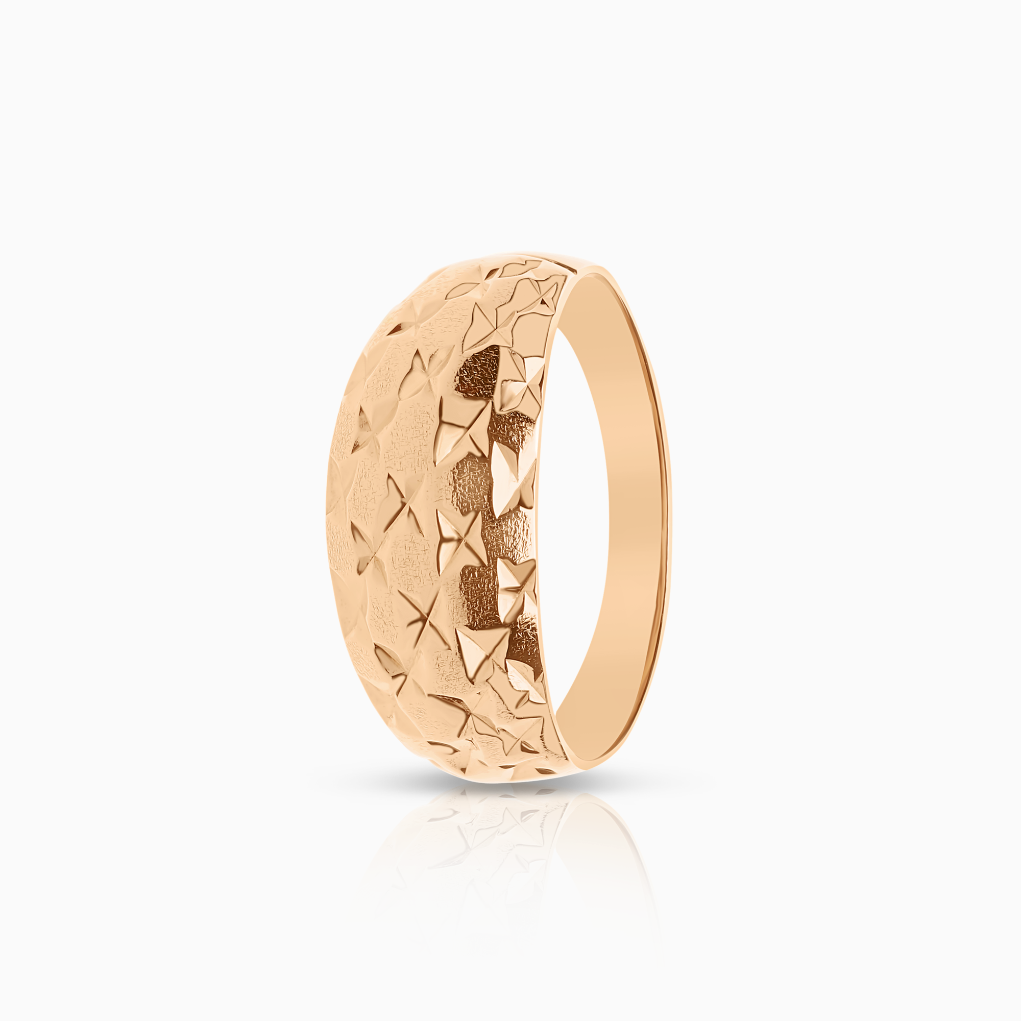 Ring 2.00g 14K rose gold