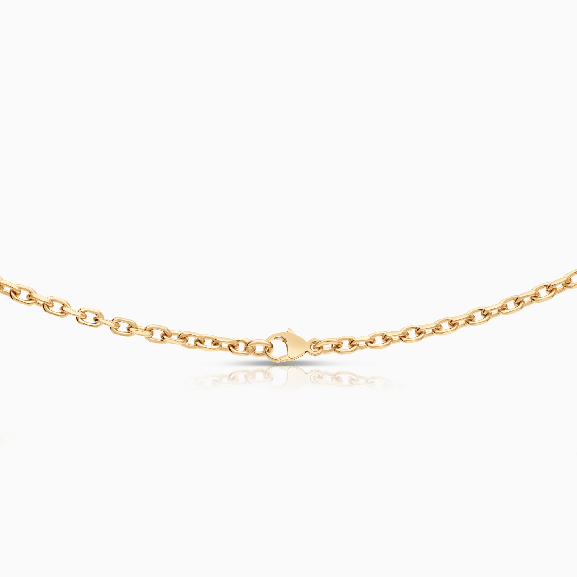 Cable chain necklace 14.66g 18K gold