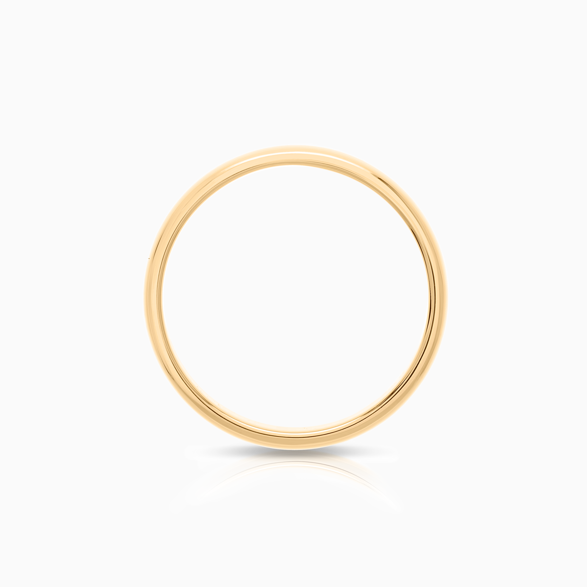 Plain ring 6.05g 18K gold