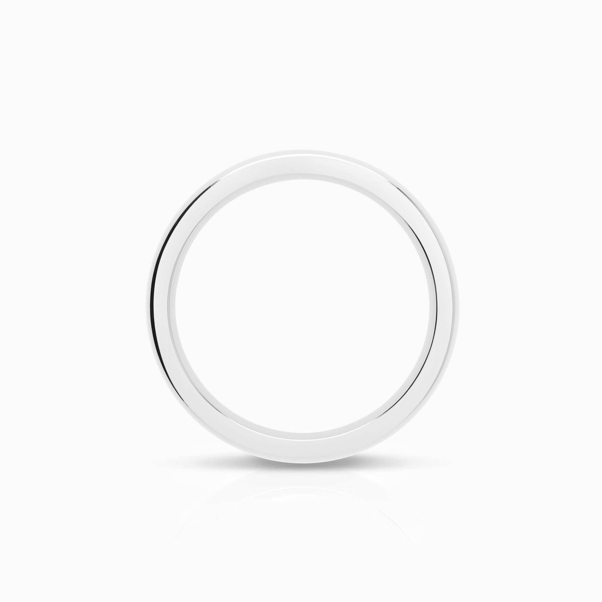 Schalins plain ring 5.62 g 18K white gold