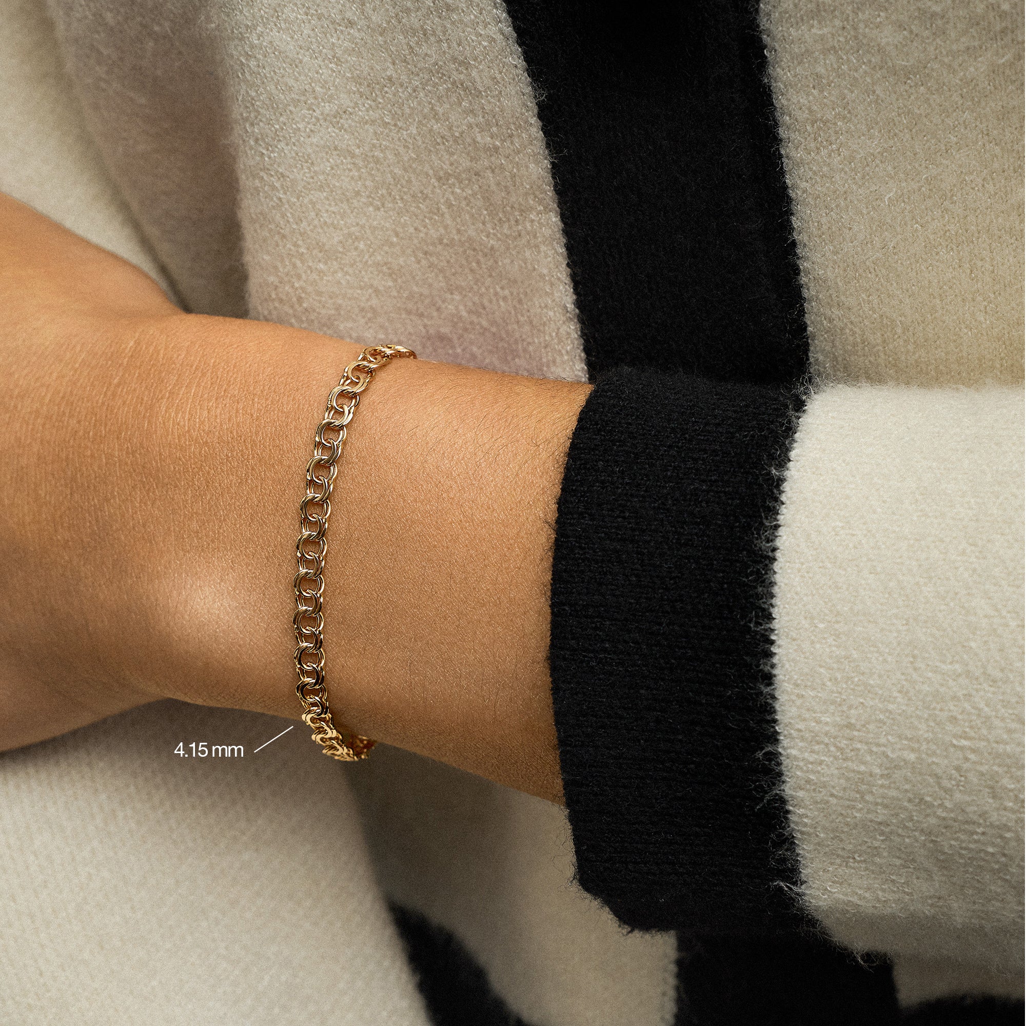 Bismarck bracelet 6.90g 18K gold