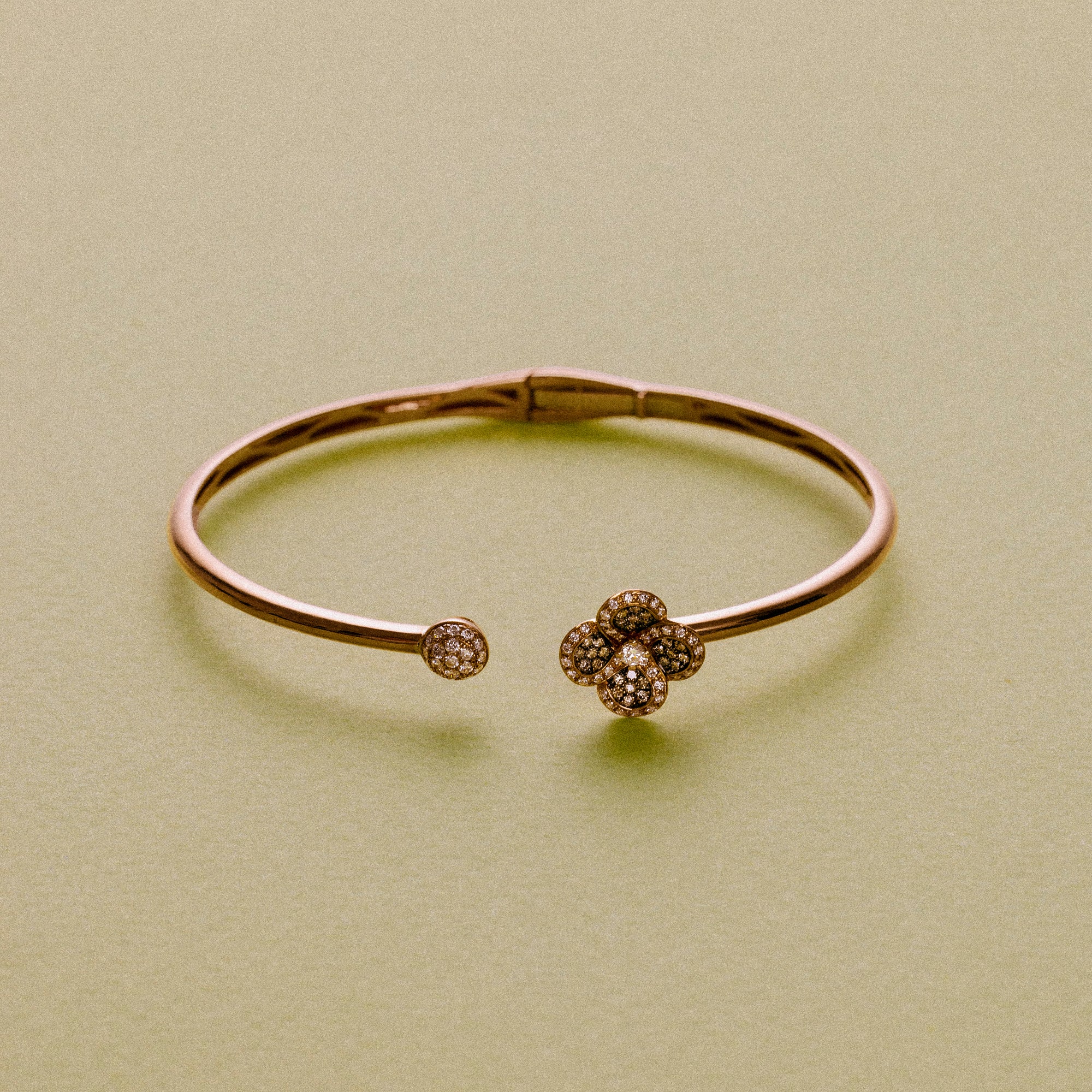 Poniros armring med diamanter 0,69ct 18K roséguld