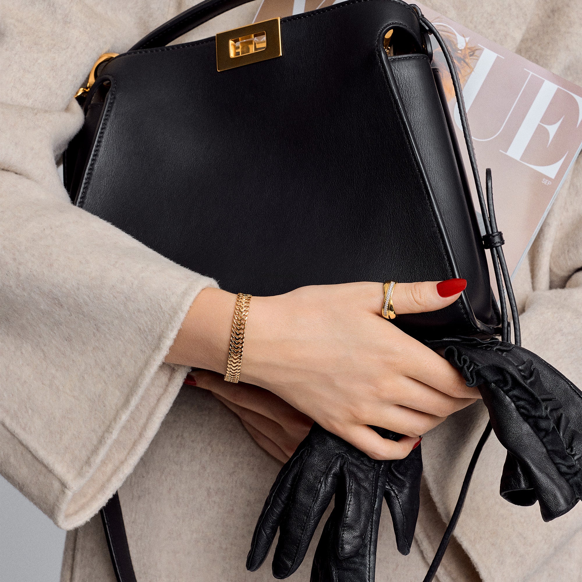 Alliansring 0,14ct 18K guld