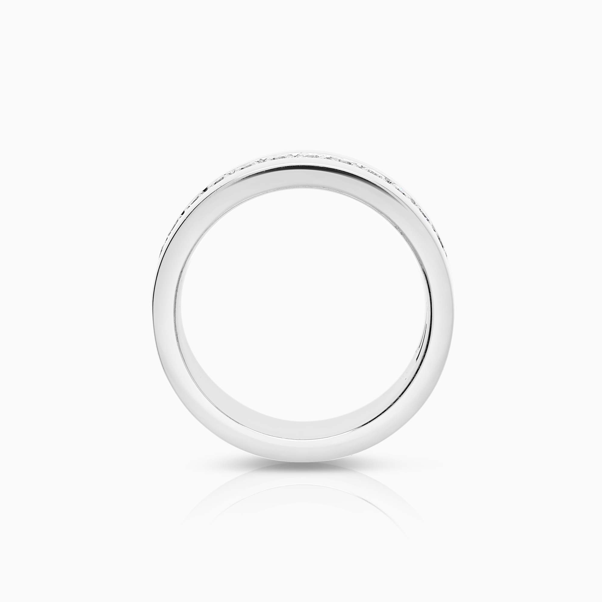 Alliansring 0,36ct 18K vitguld